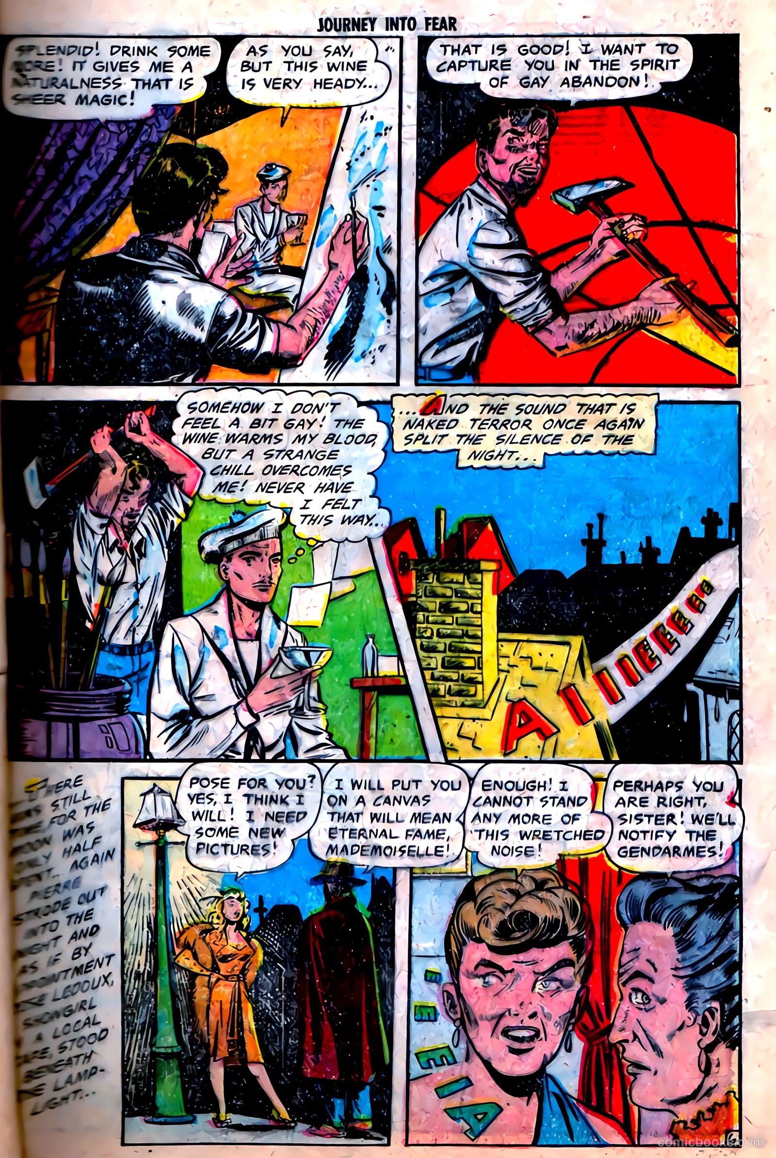 Journey into Fear #11 (1953) — page 23 of 34