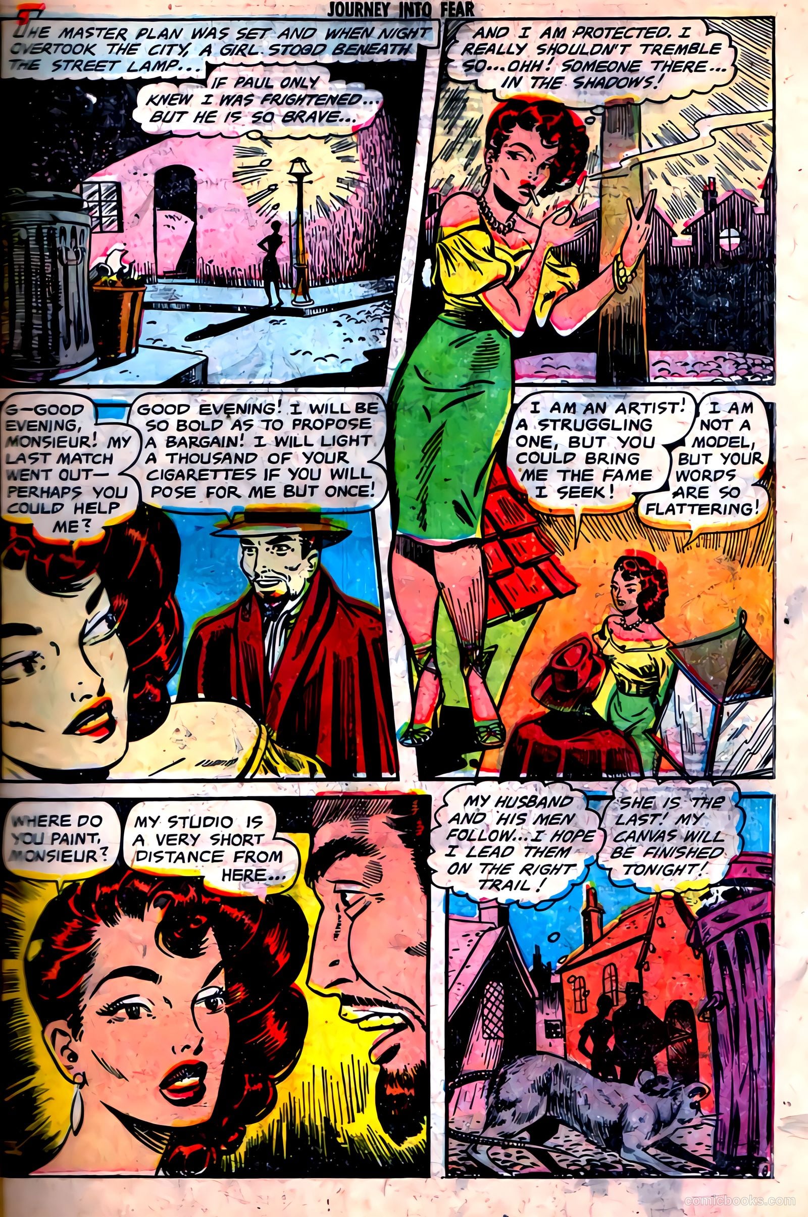 Journey into Fear #11 (1953) — page 25 of 34