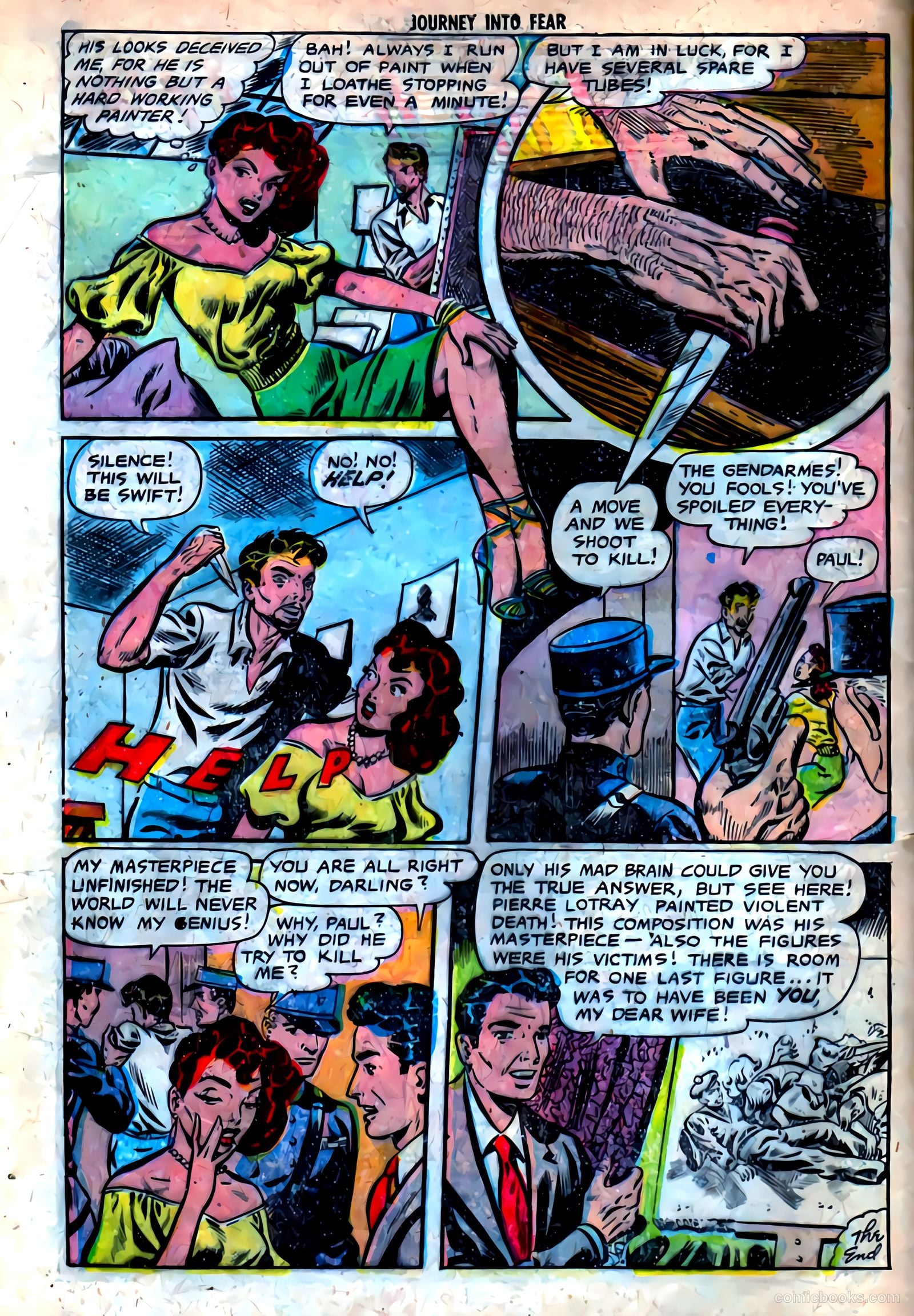 Journey into Fear #11 (1953) — page 26 of 34