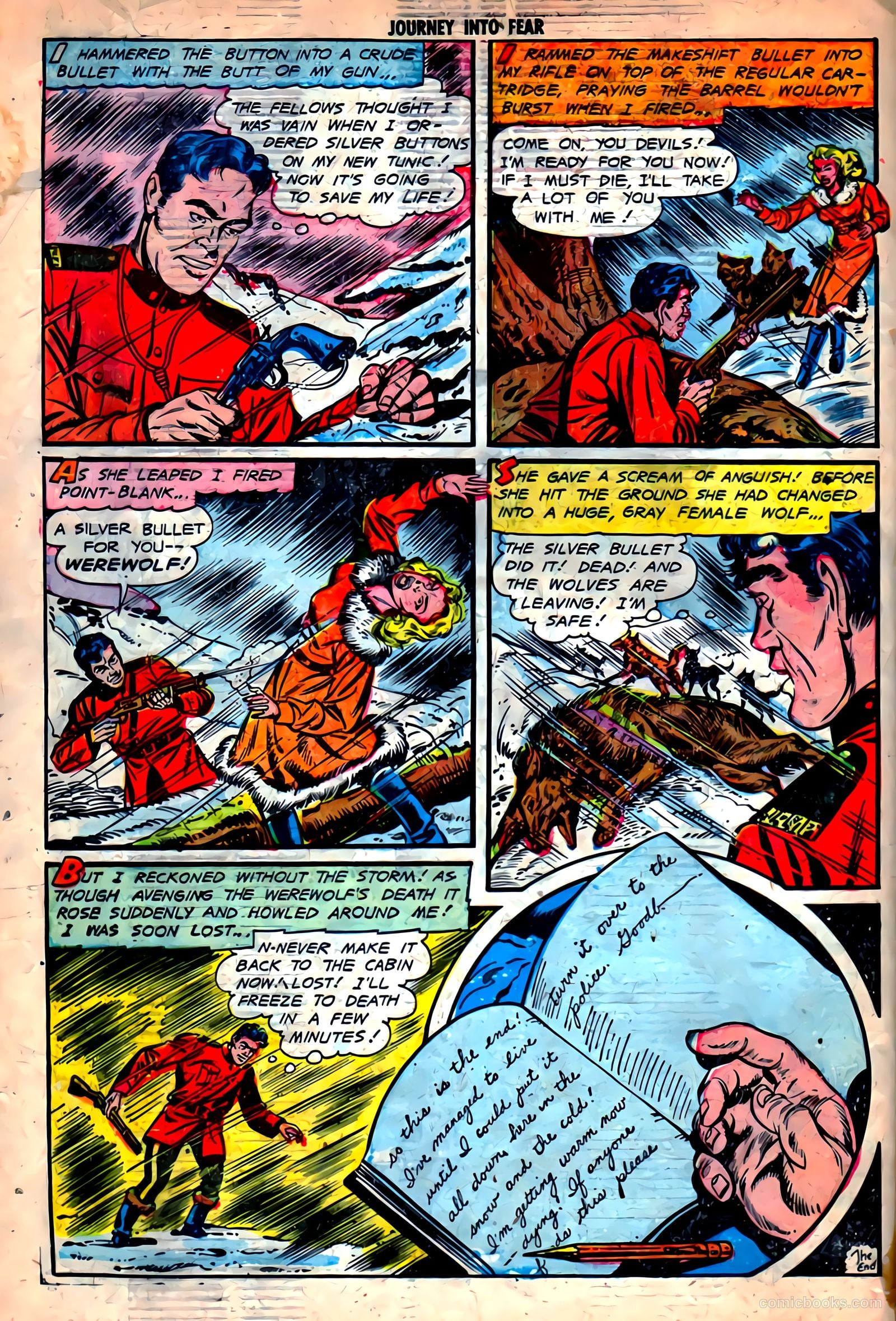 Journey into Fear #11 (1953) — page 32 of 34
