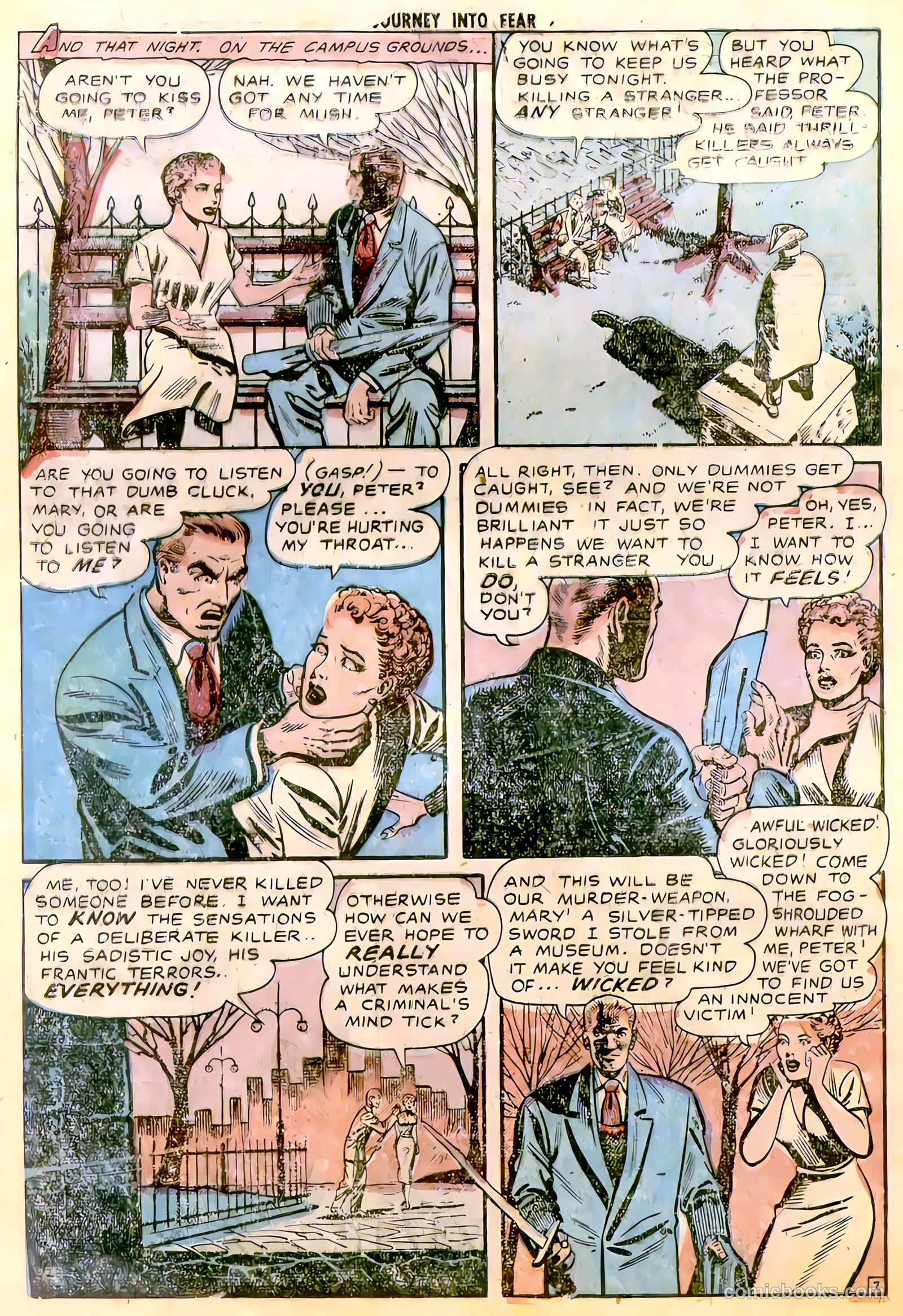 Journey into Fear #12 (1953) — page 4 of 34