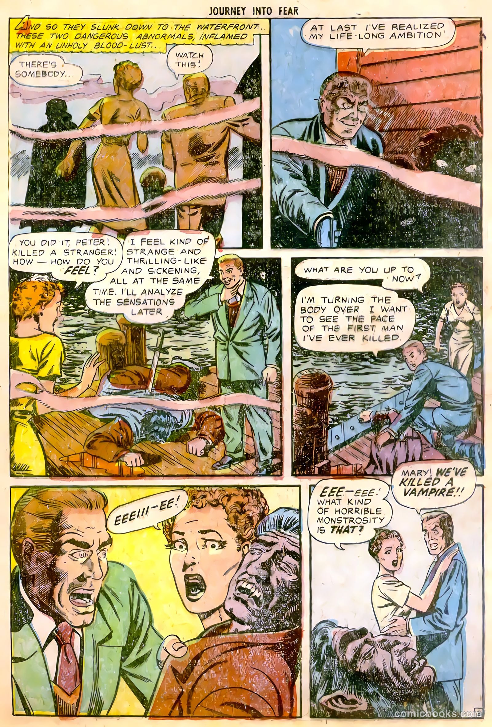 Journey into Fear #12 (1953) — page 5 of 34