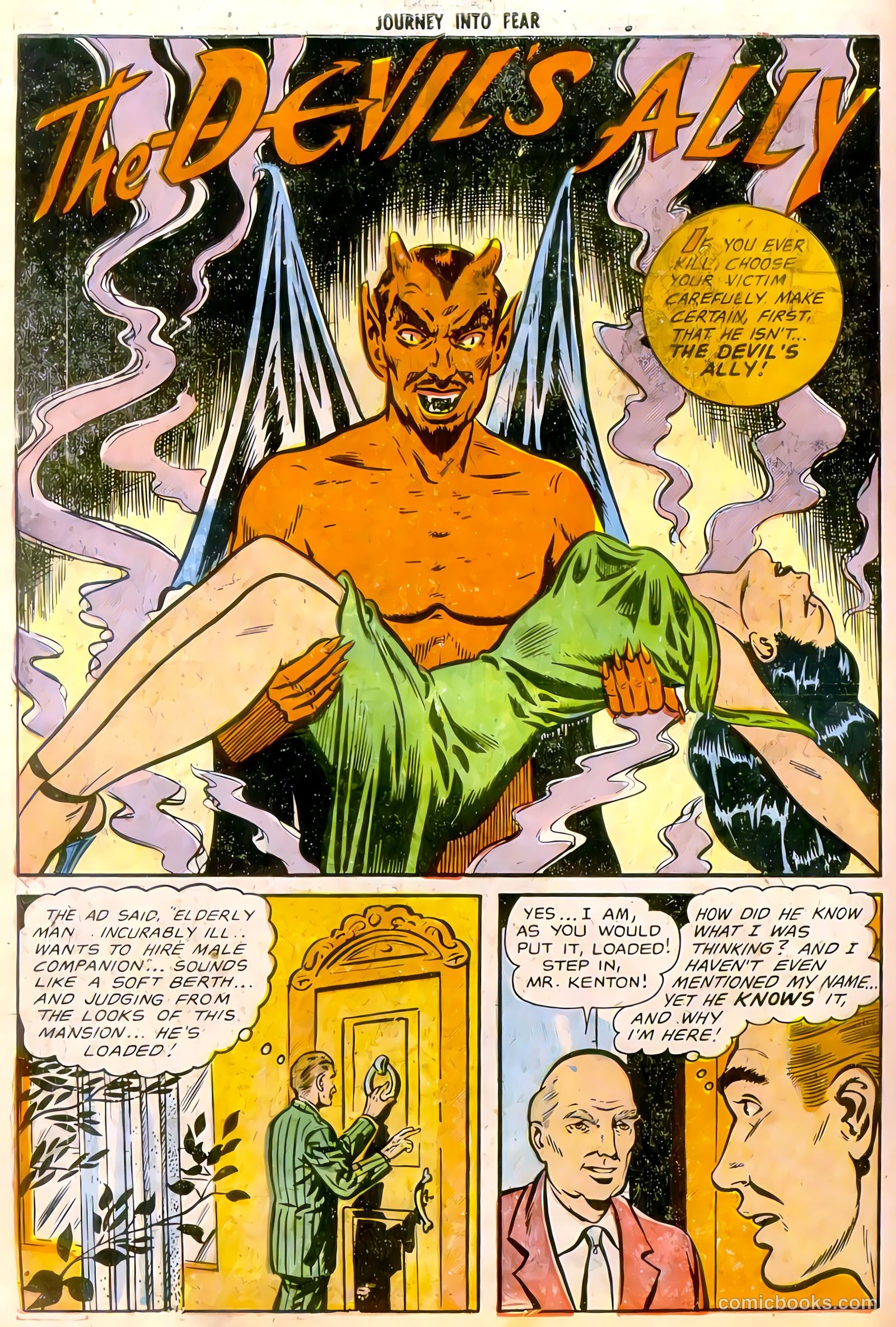 Journey into Fear #12 (1953) — page 10 of 34