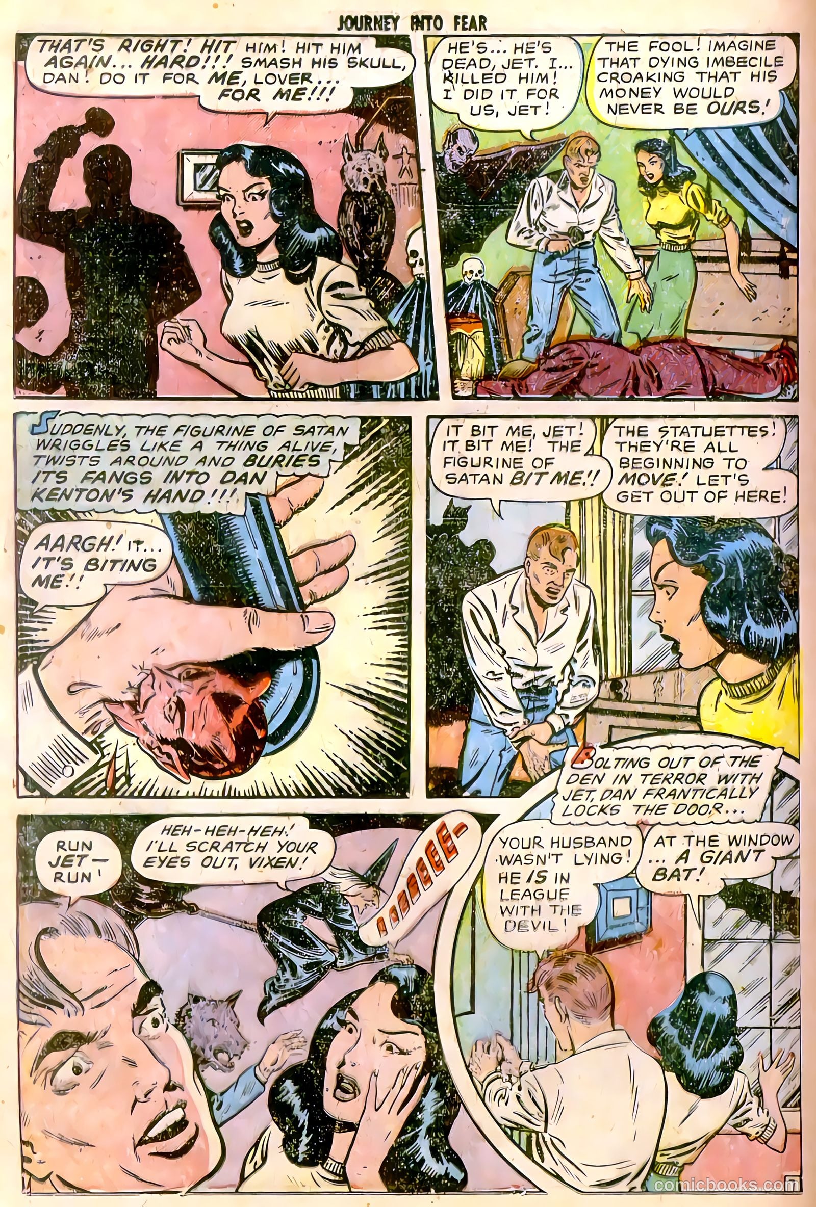 Journey into Fear #12 (1953) — page 16 of 34