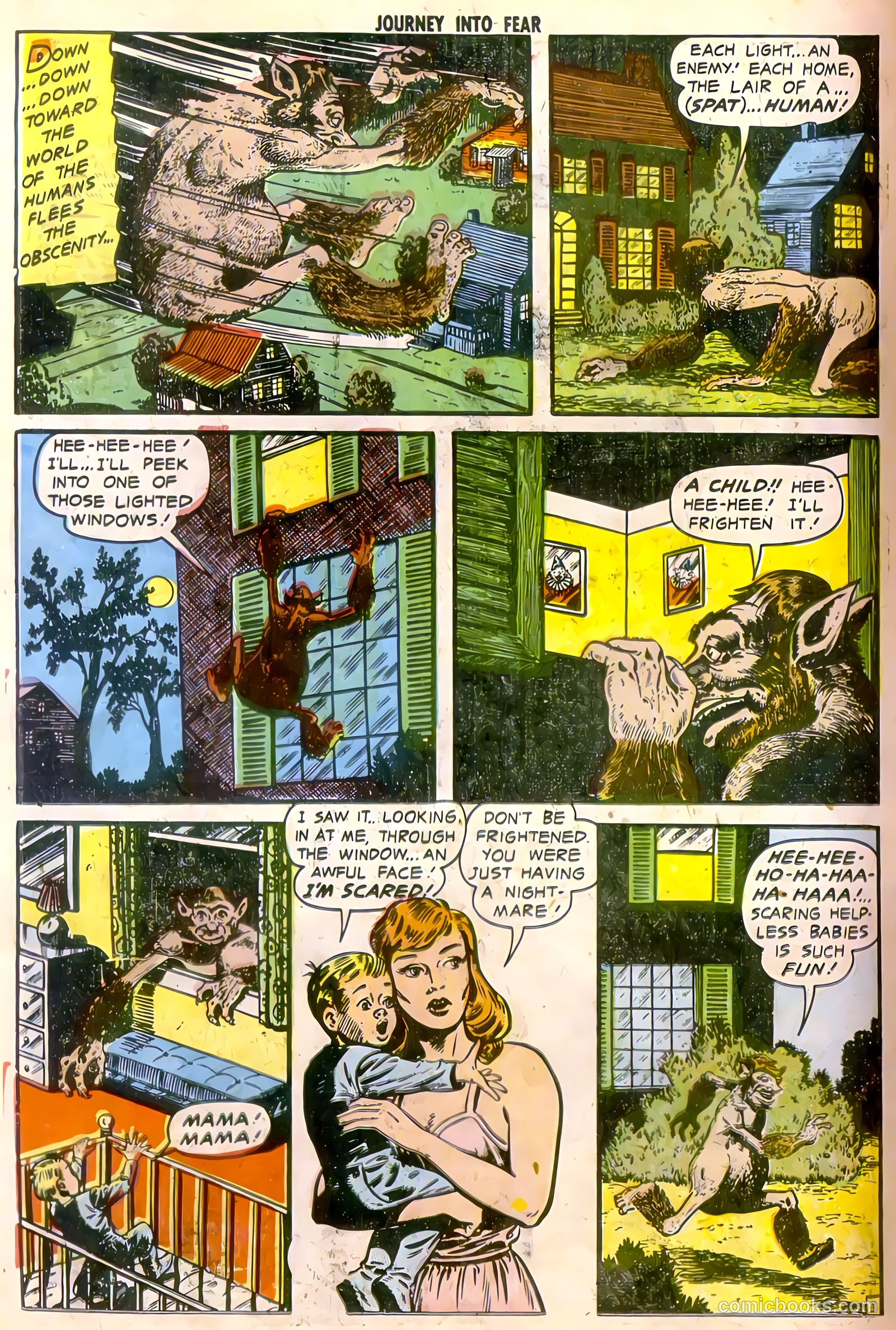 Journey into Fear #12 (1953) — page 22 of 34