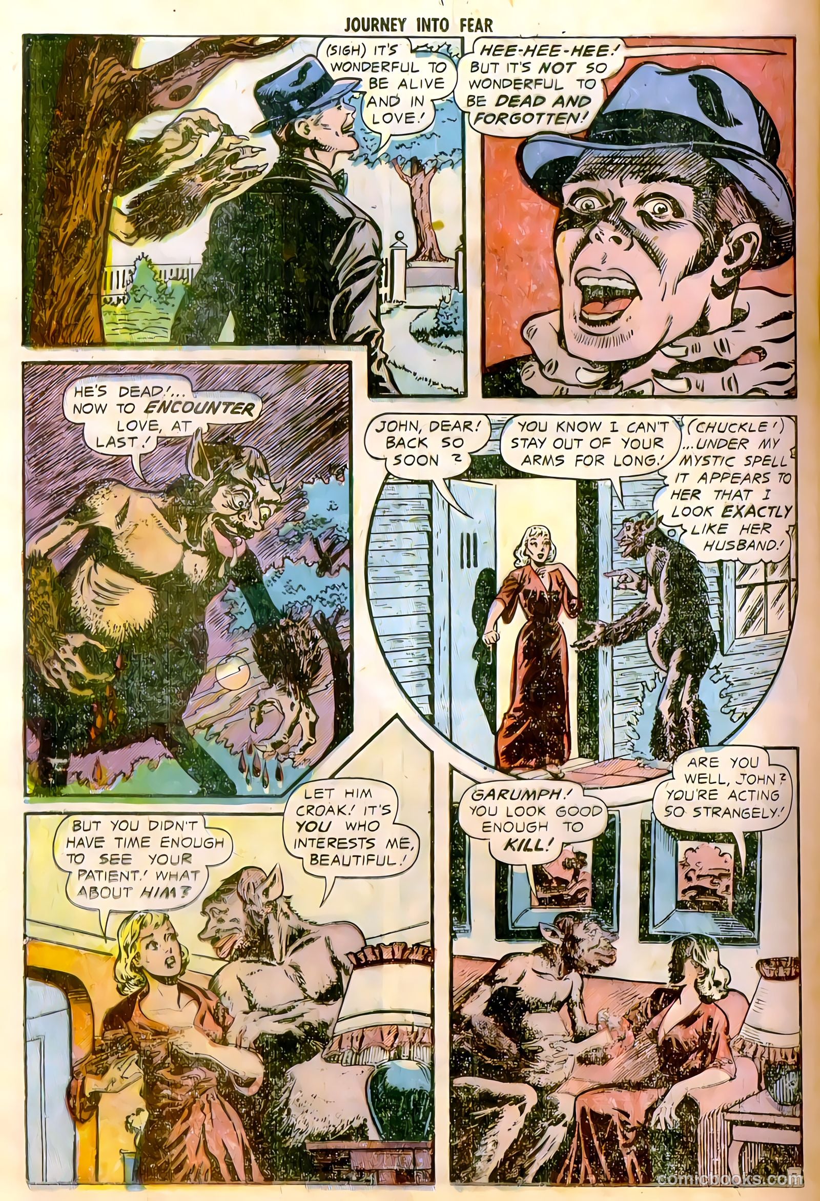 Journey into Fear #12 (1953) — page 24 of 34
