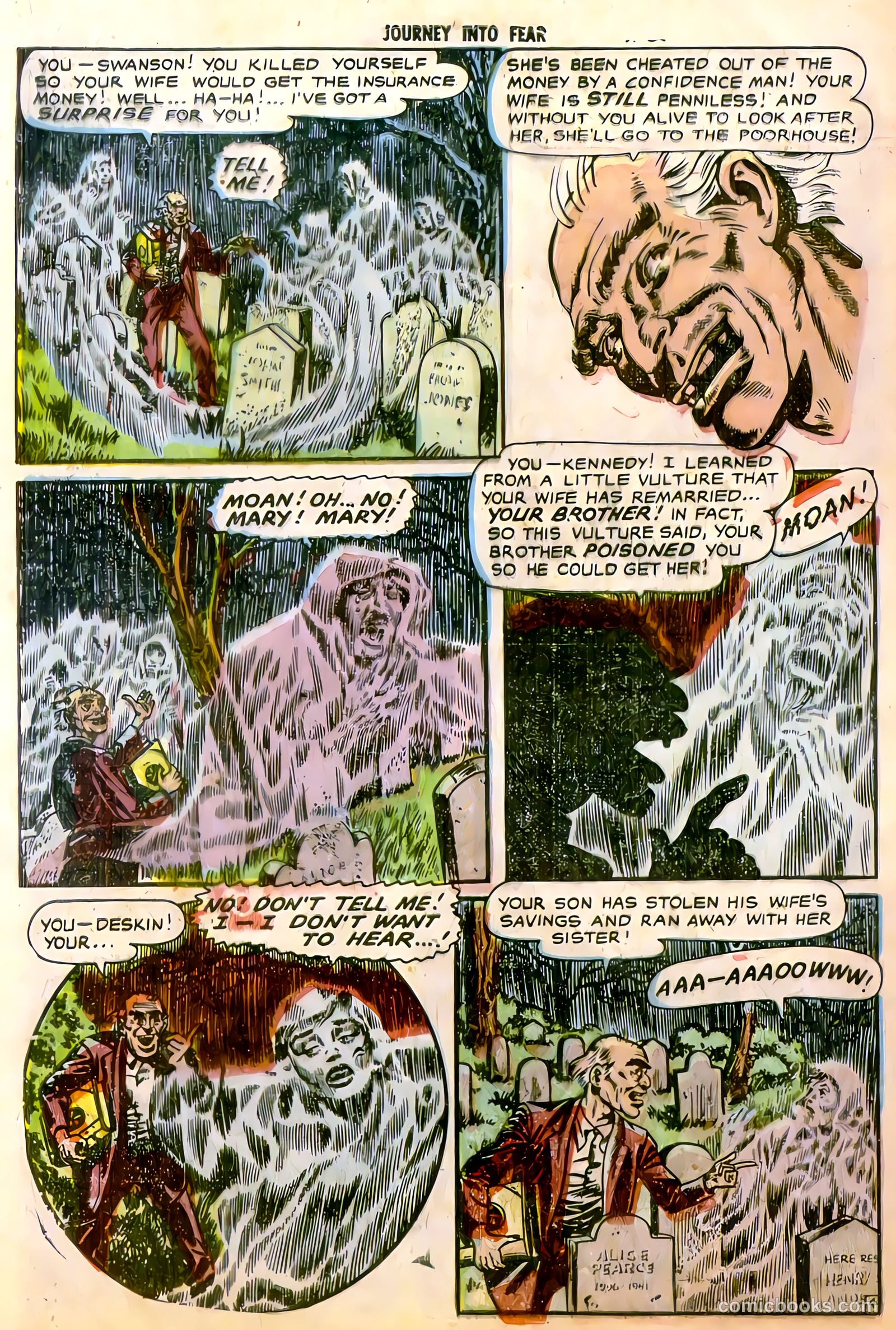 Journey into Fear #12 (1953) — page 32 of 34