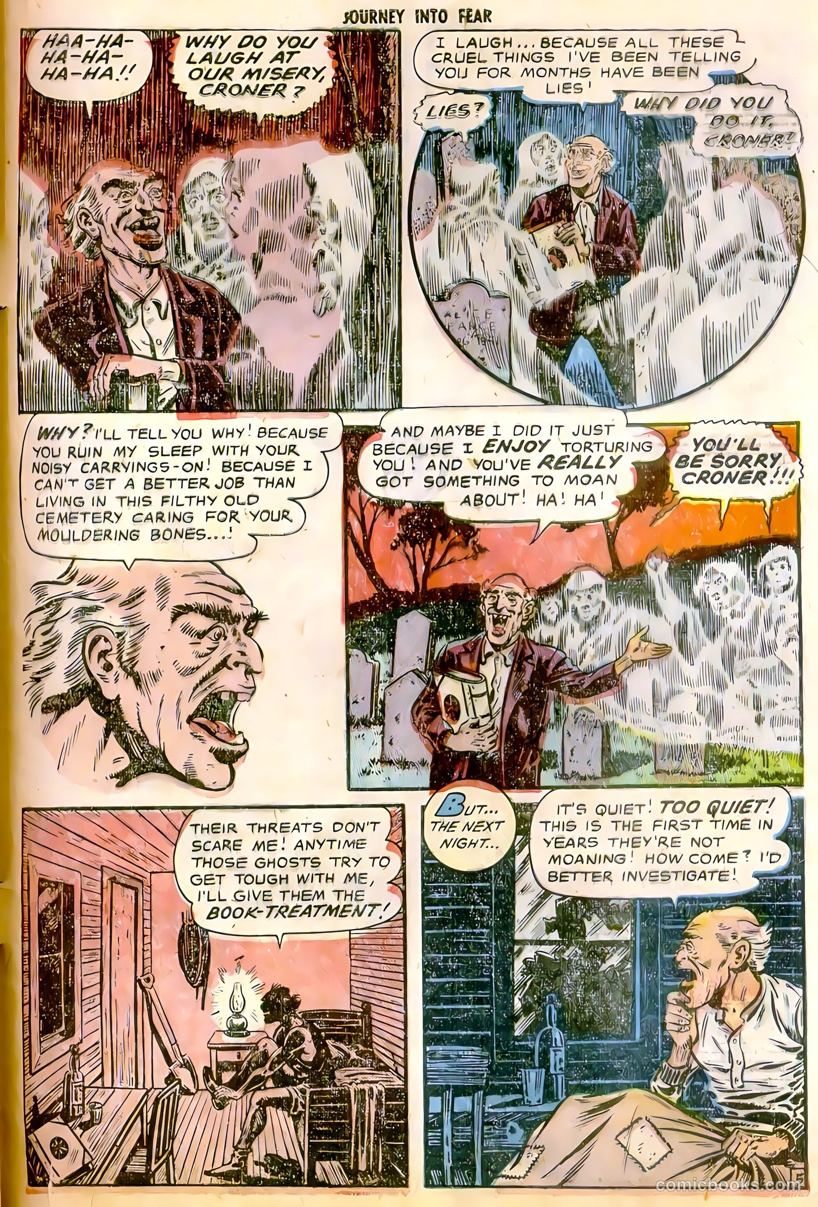 Journey into Fear #12 (1953) — page 33 of 34