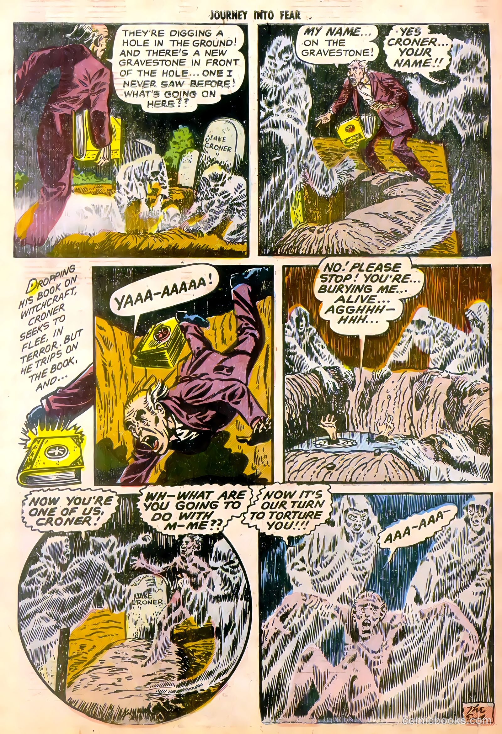 Journey into Fear #12 (1953) — page 34 of 34