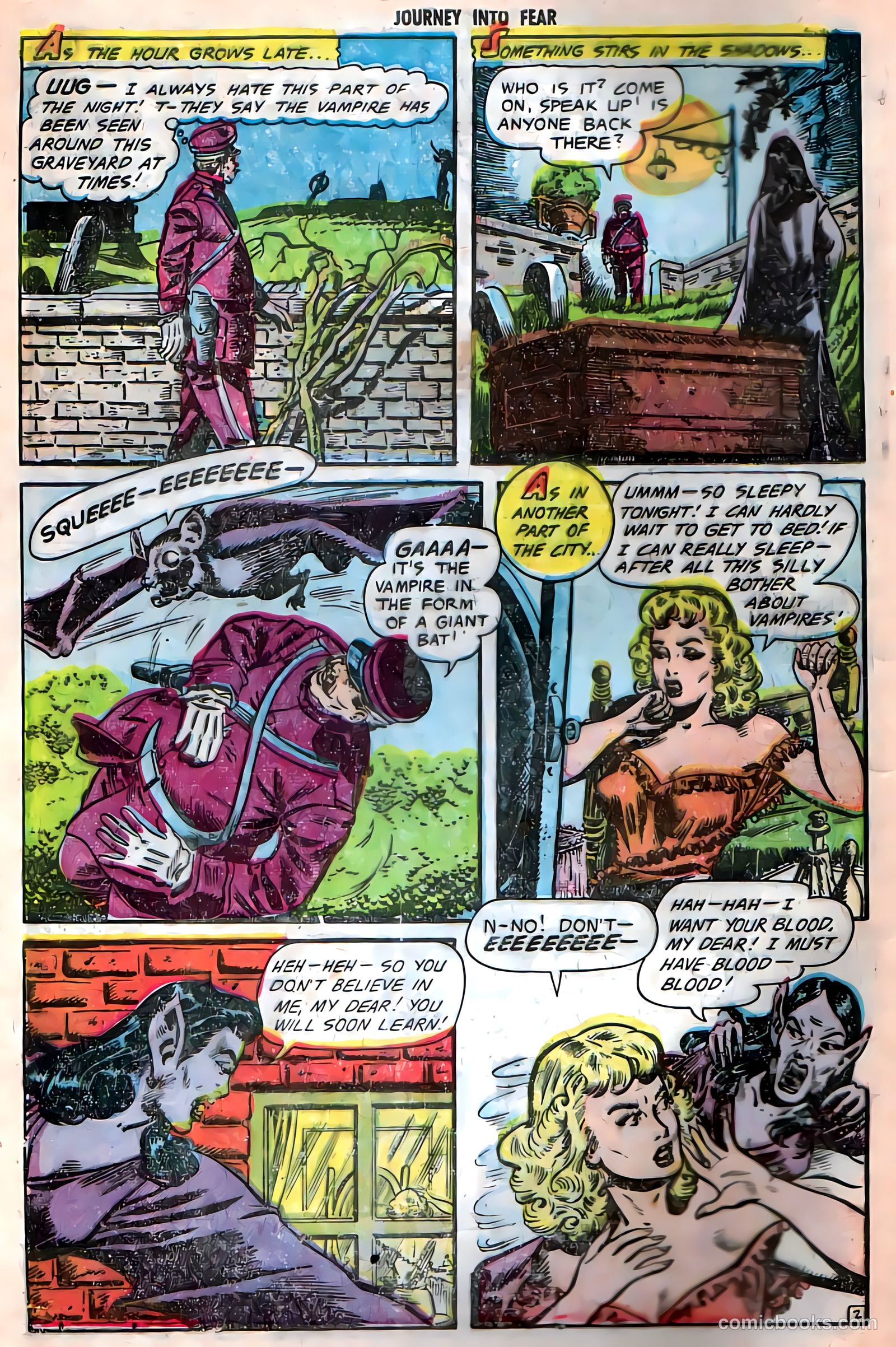 Journey into Fear #13 (1953) — page 4 of 36