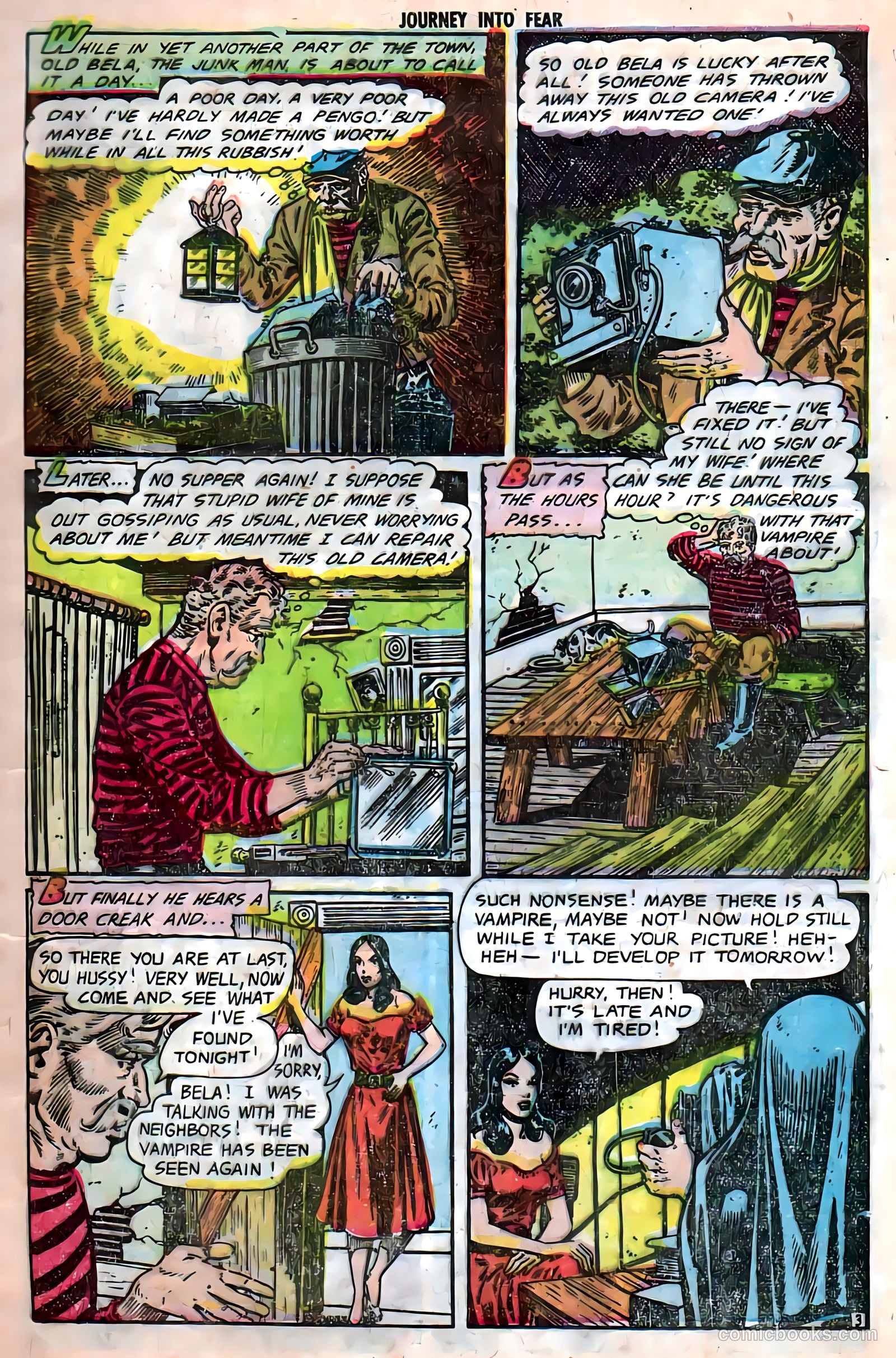 Journey into Fear #13 (1953) — page 5 of 36