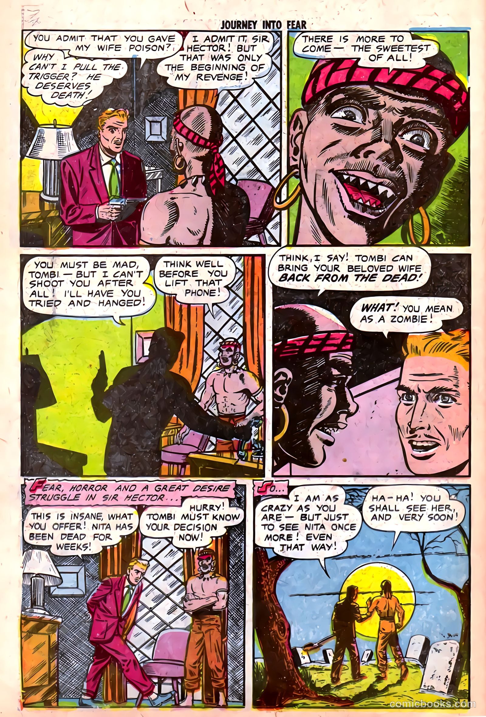 Journey into Fear #13 (1953) — page 14 of 36
