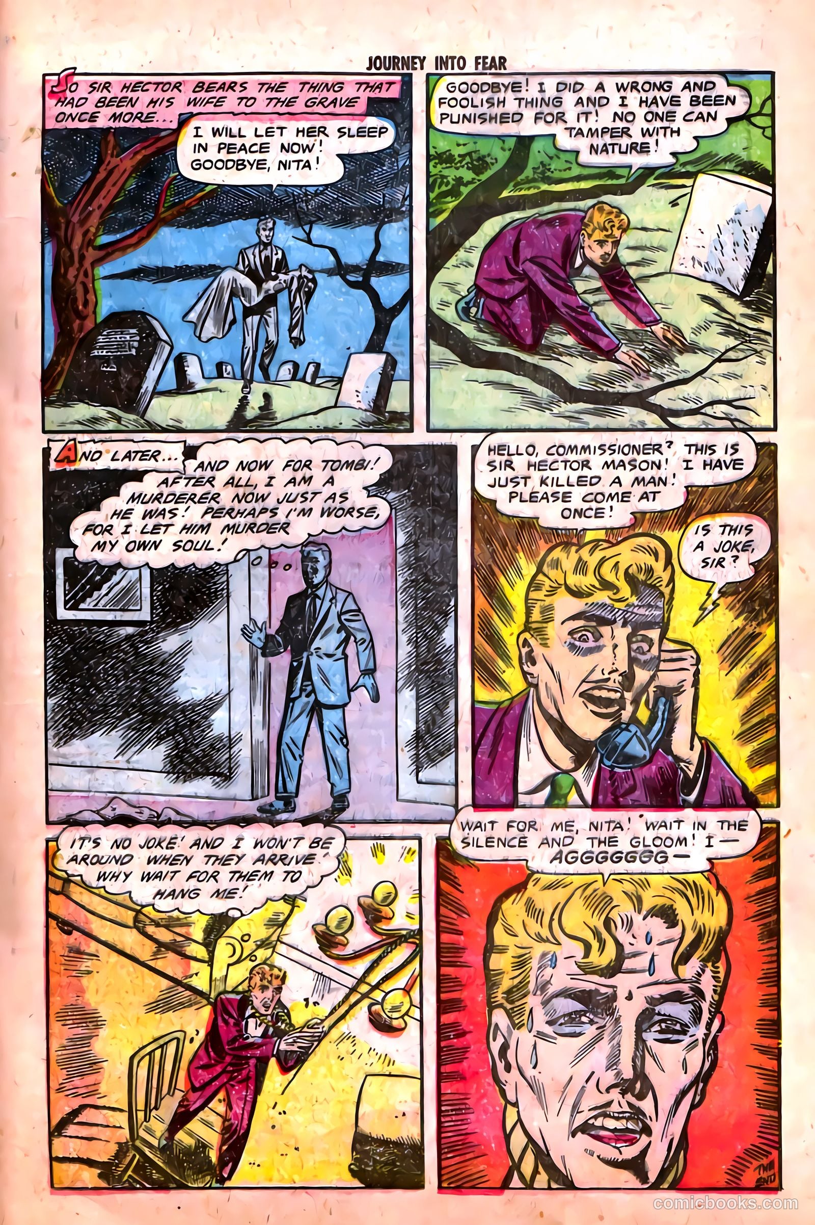 Journey into Fear #13 (1953) — page 17 of 36