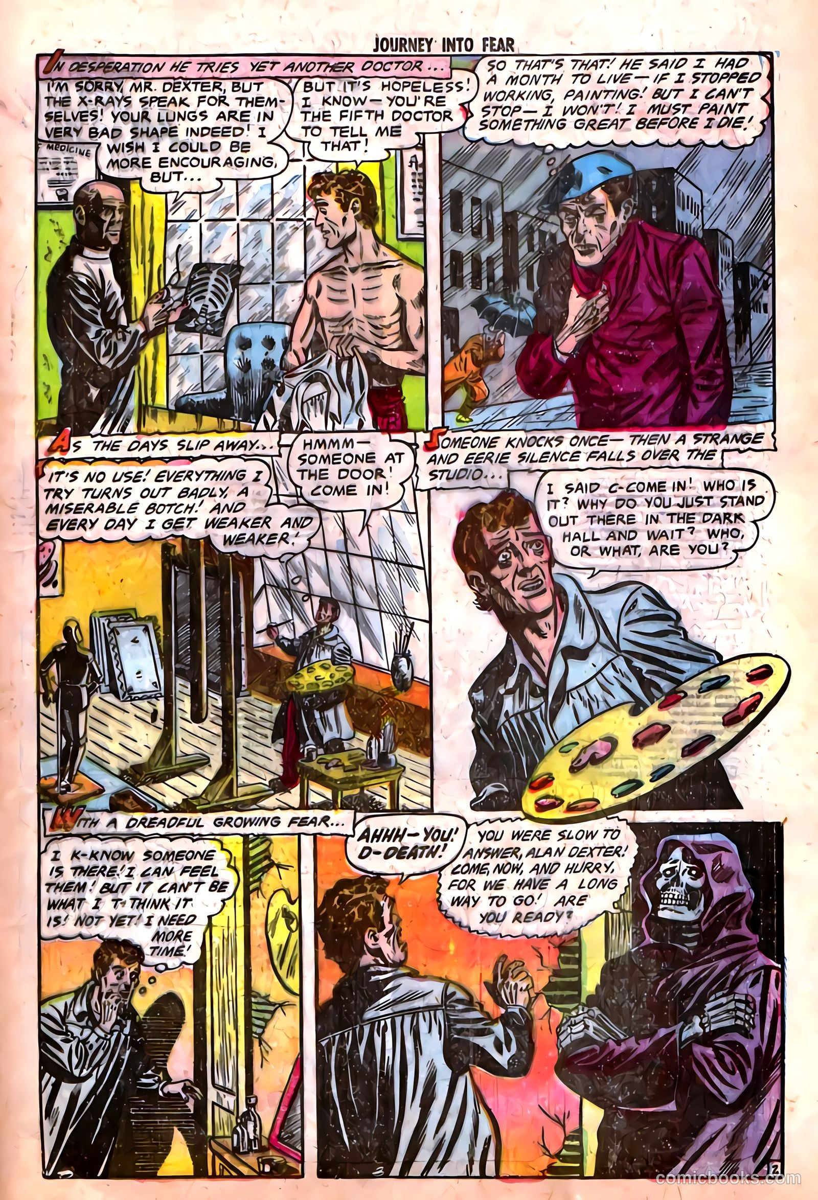 Journey into Fear #13 (1953) — page 21 of 36