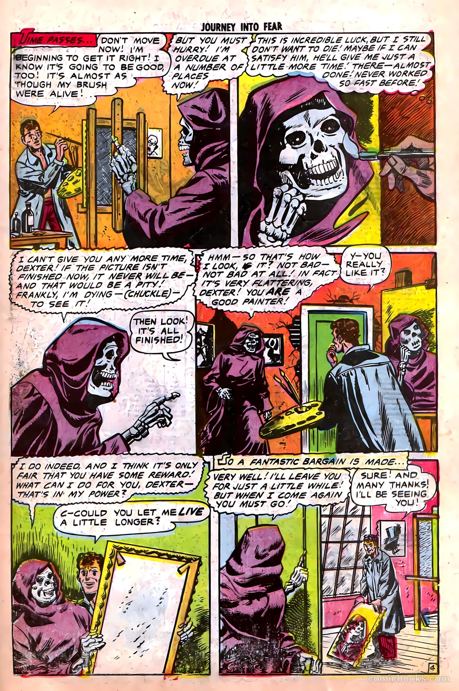 Journey into Fear #13 (1953) — page 23 of 36