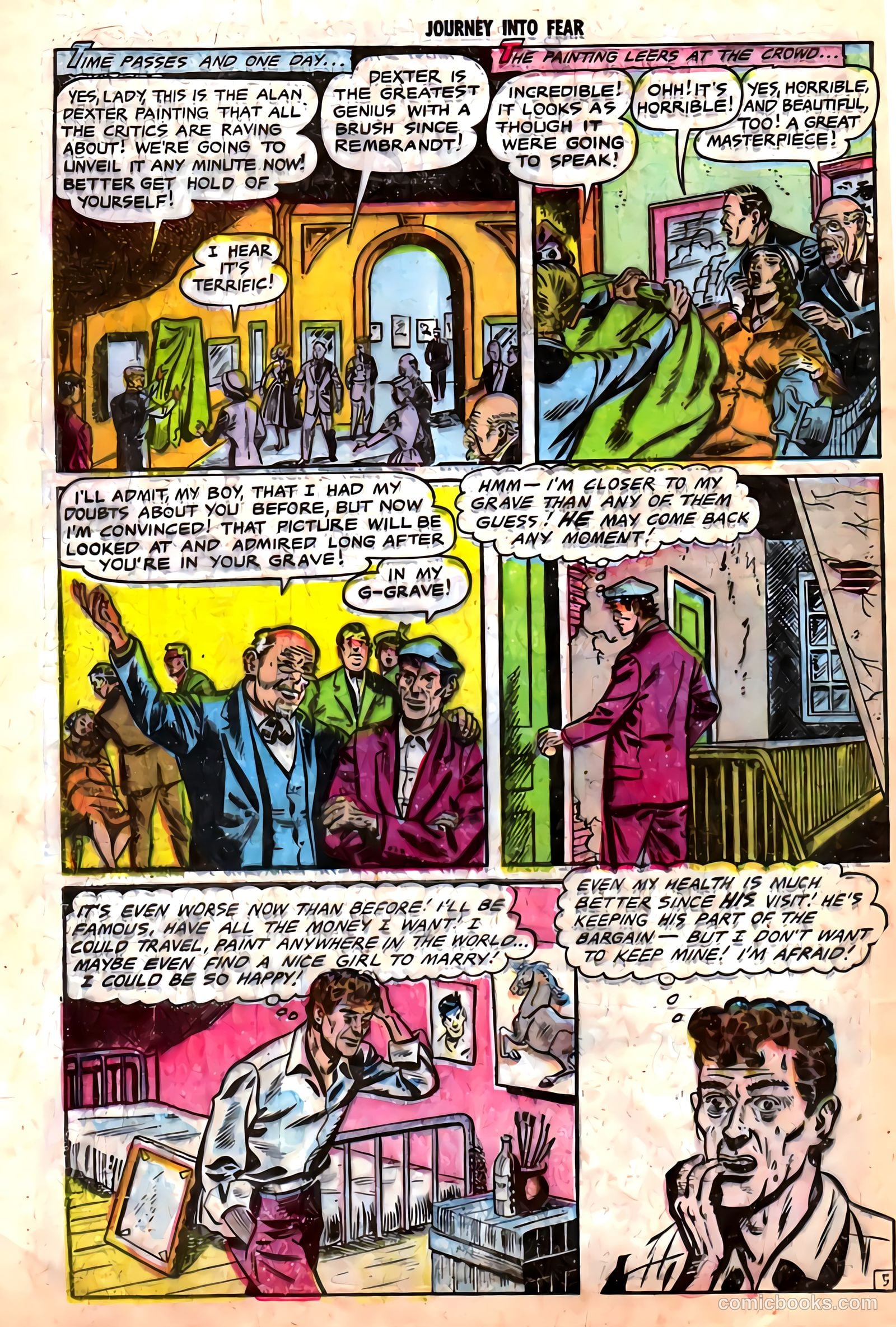 Journey into Fear #13 (1953) — page 24 of 36