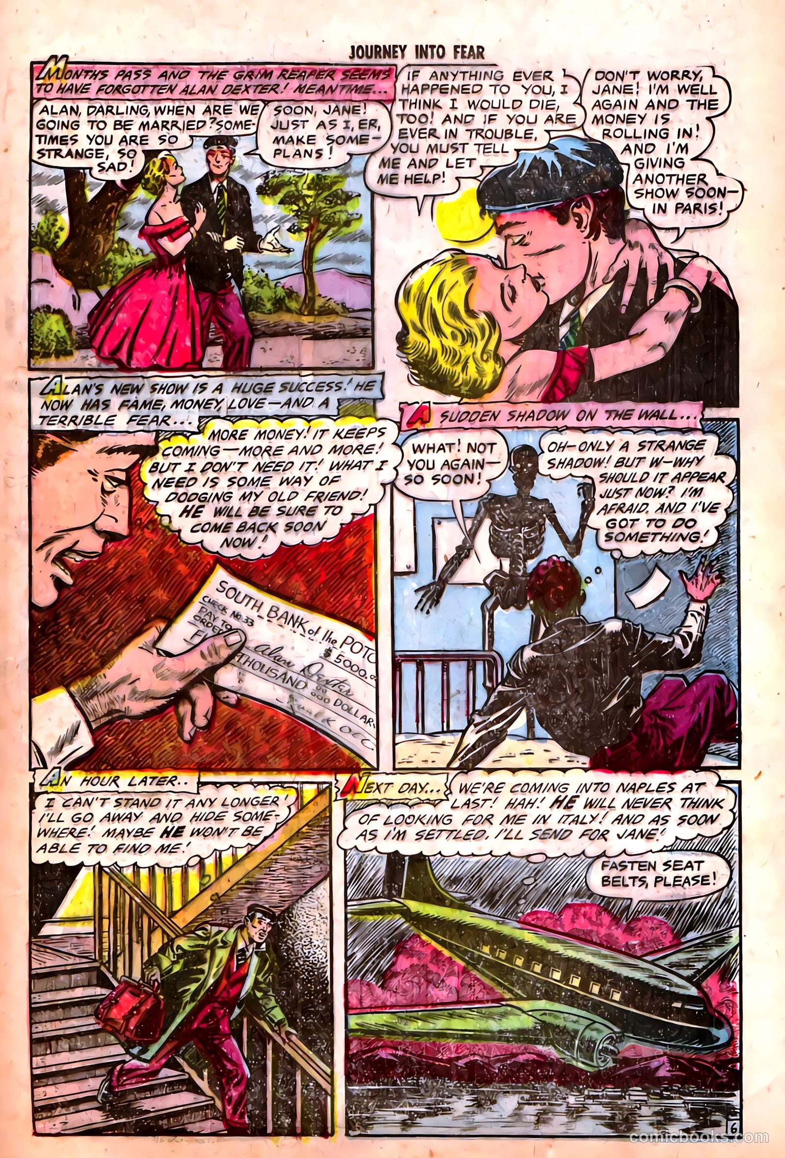 Journey into Fear #13 (1953) — page 25 of 36