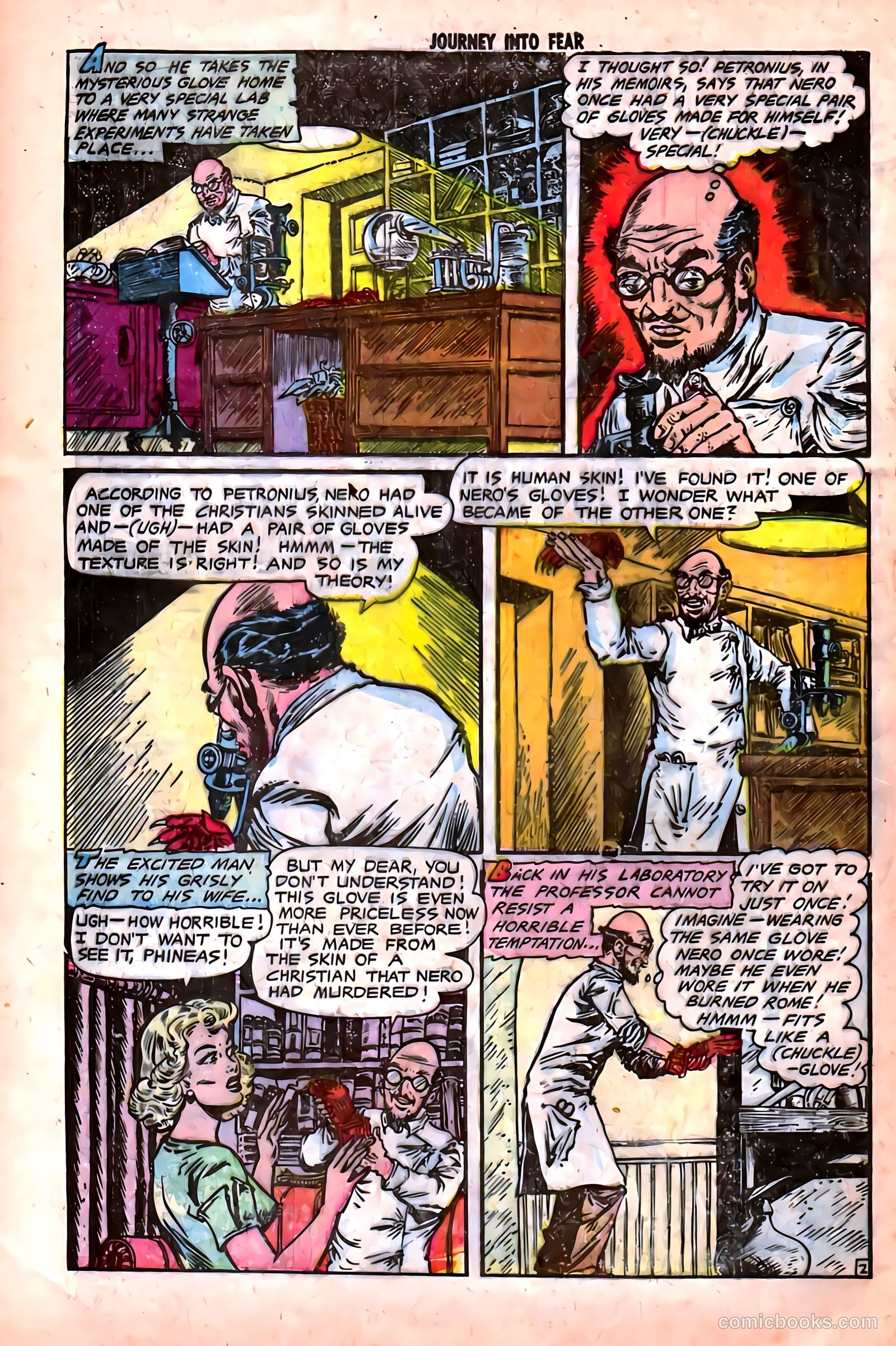 Journey into Fear #13 (1953) — page 28 of 36