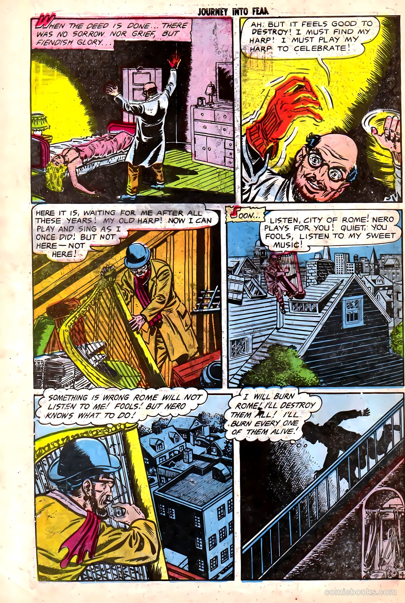 Journey into Fear #13 (1953) — page 30 of 36