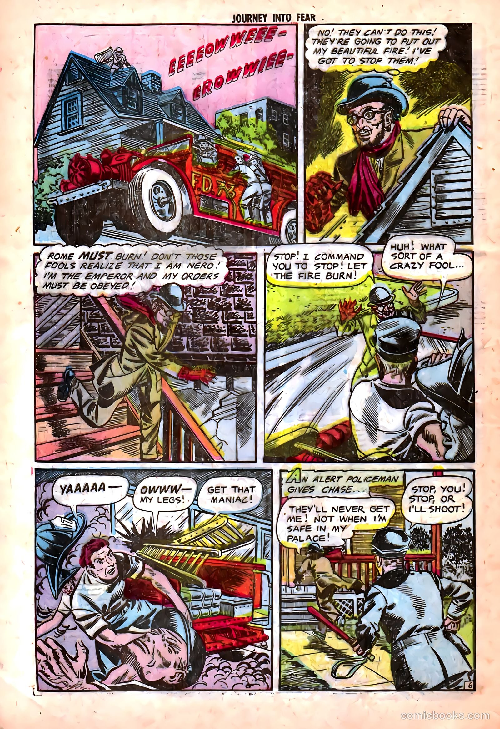 Journey into Fear #13 (1953) — page 32 of 36