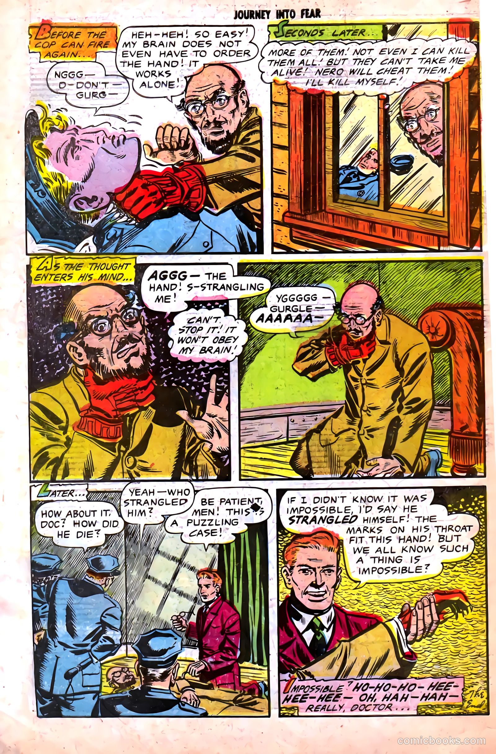 Journey into Fear #13 (1953) — page 34 of 36