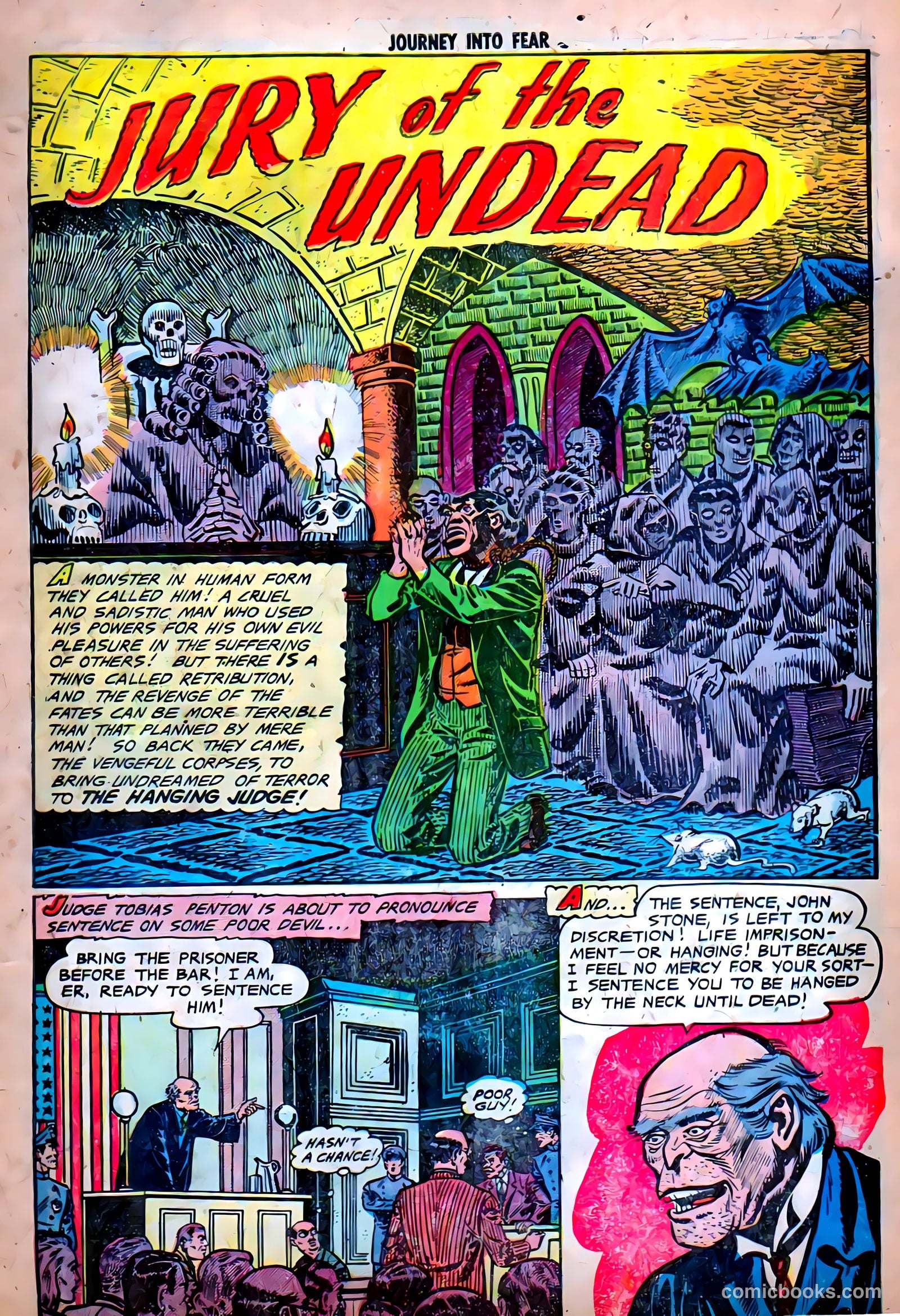 Journey into Fear #14 (1953) — page 3 of 36