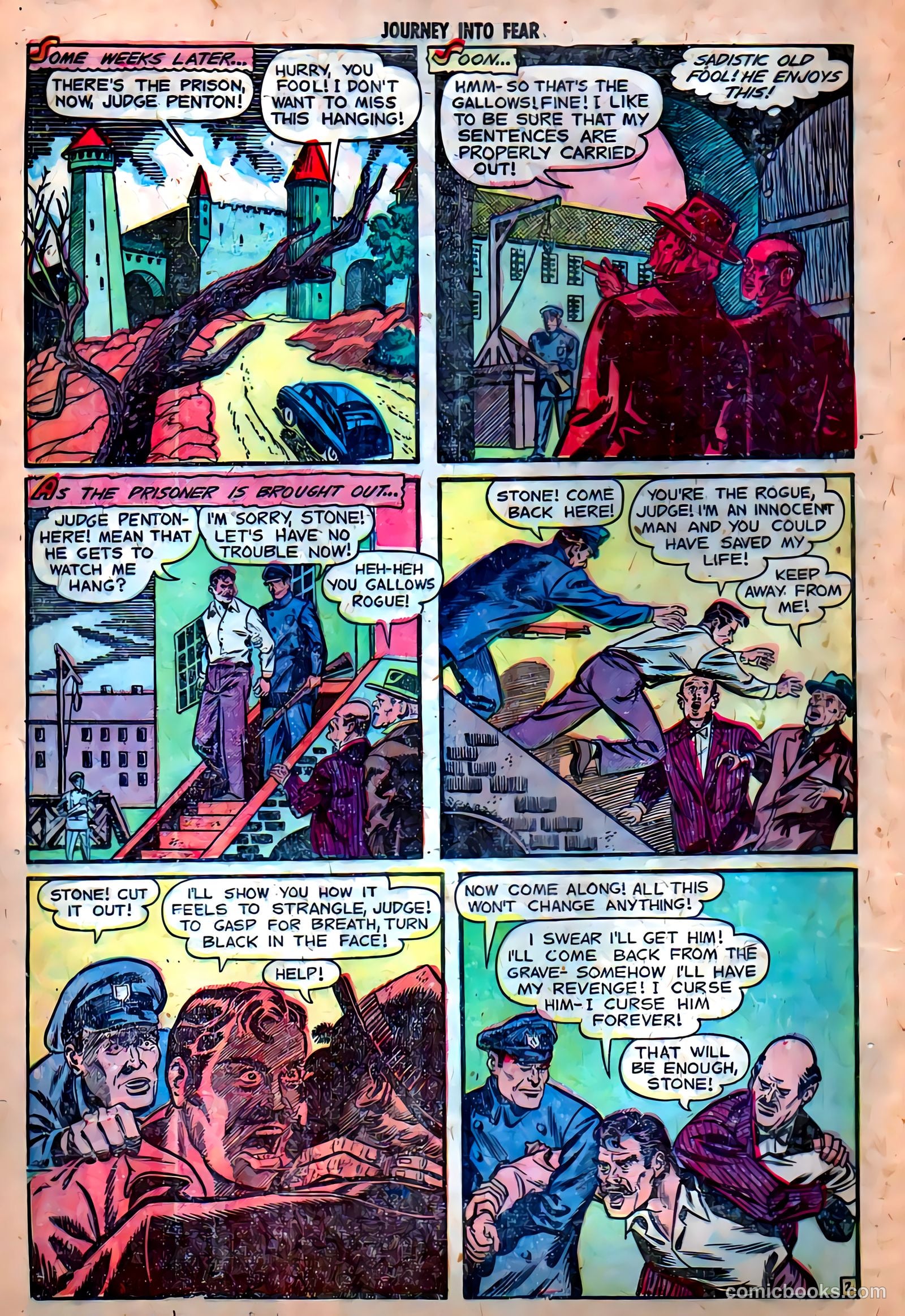 Journey into Fear #14 (1953) — page 4 of 36