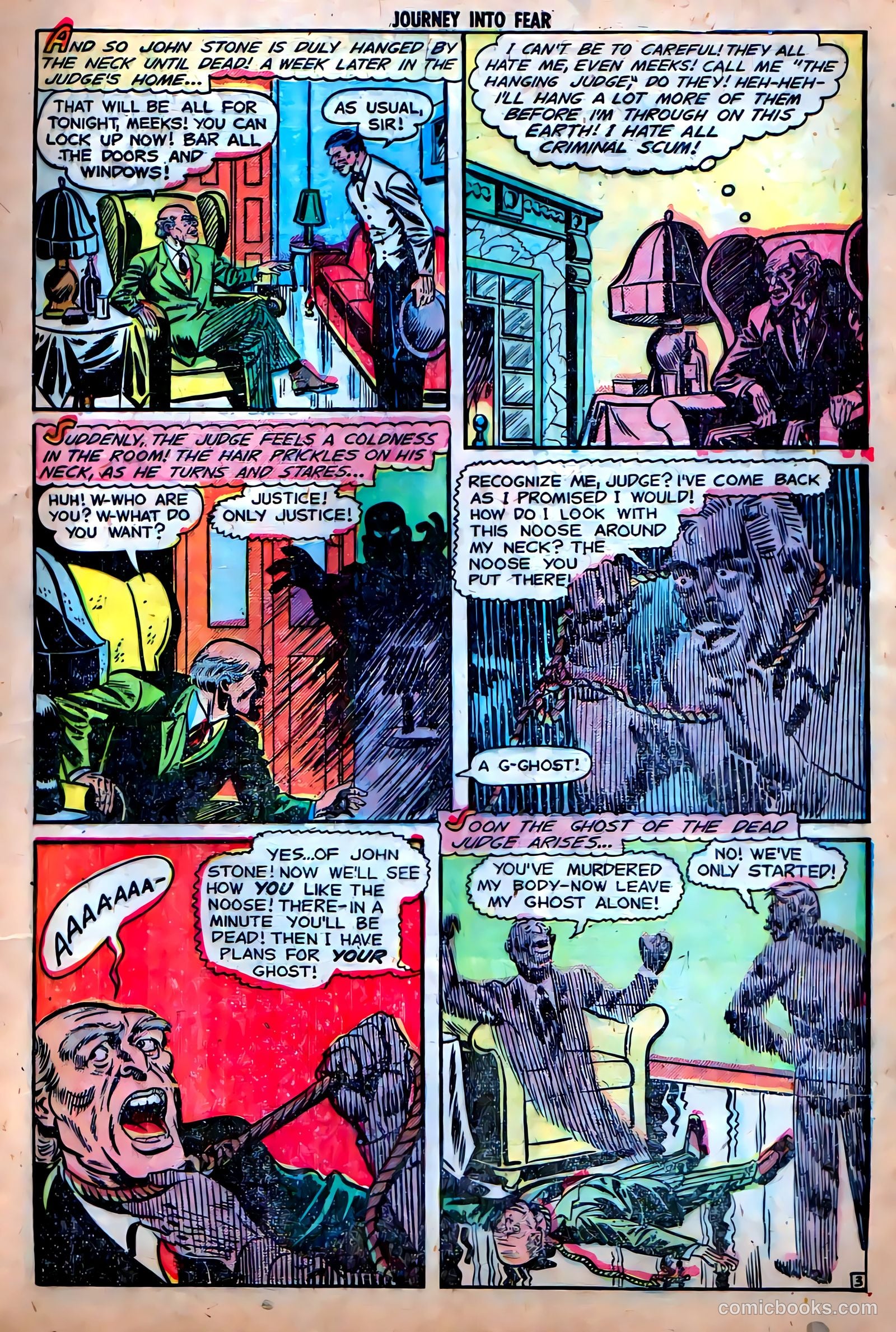 Journey into Fear #14 (1953) — page 5 of 36