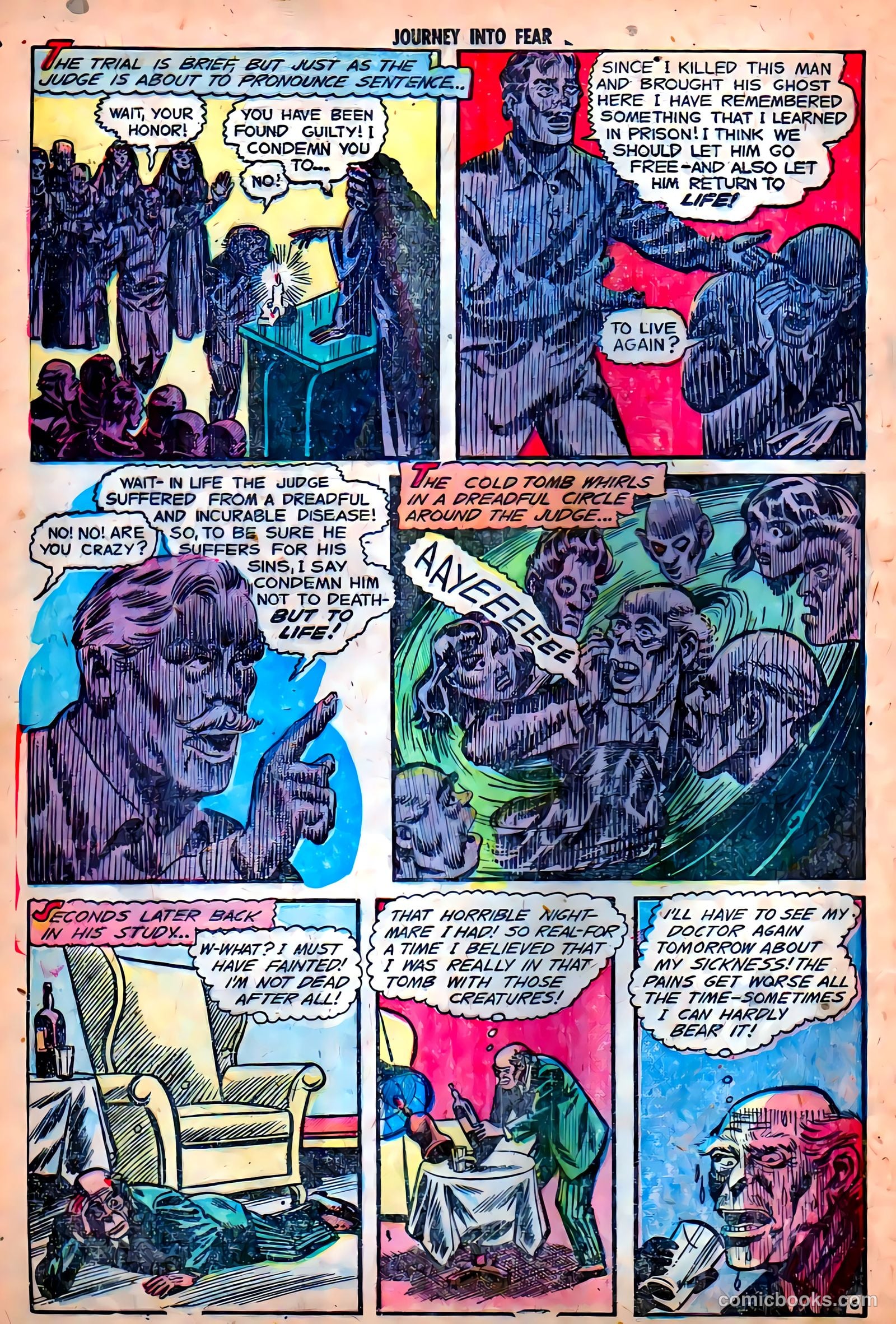 Journey into Fear #14 (1953) — page 8 of 36