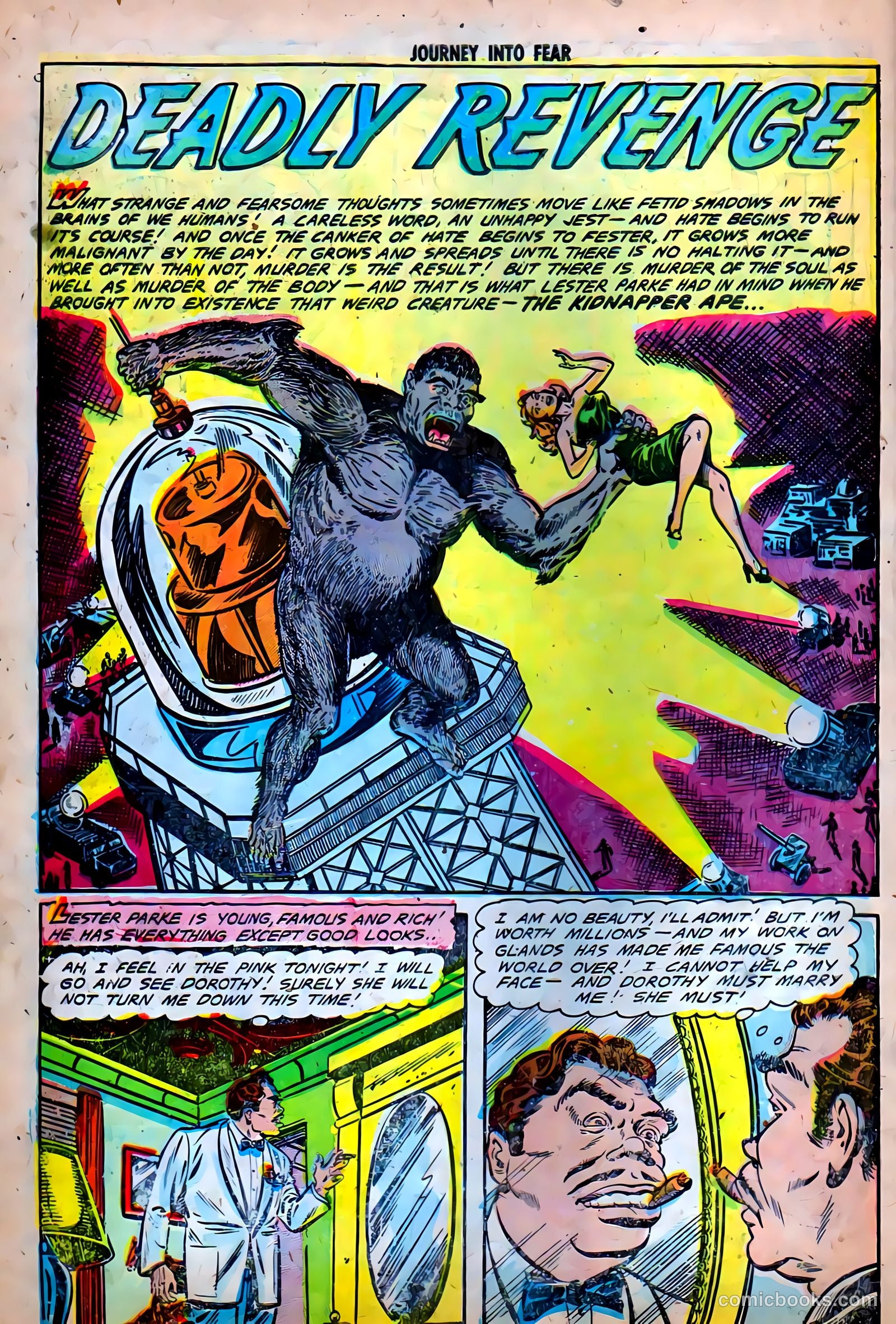 Journey into Fear #14 (1953) — page 10 of 36