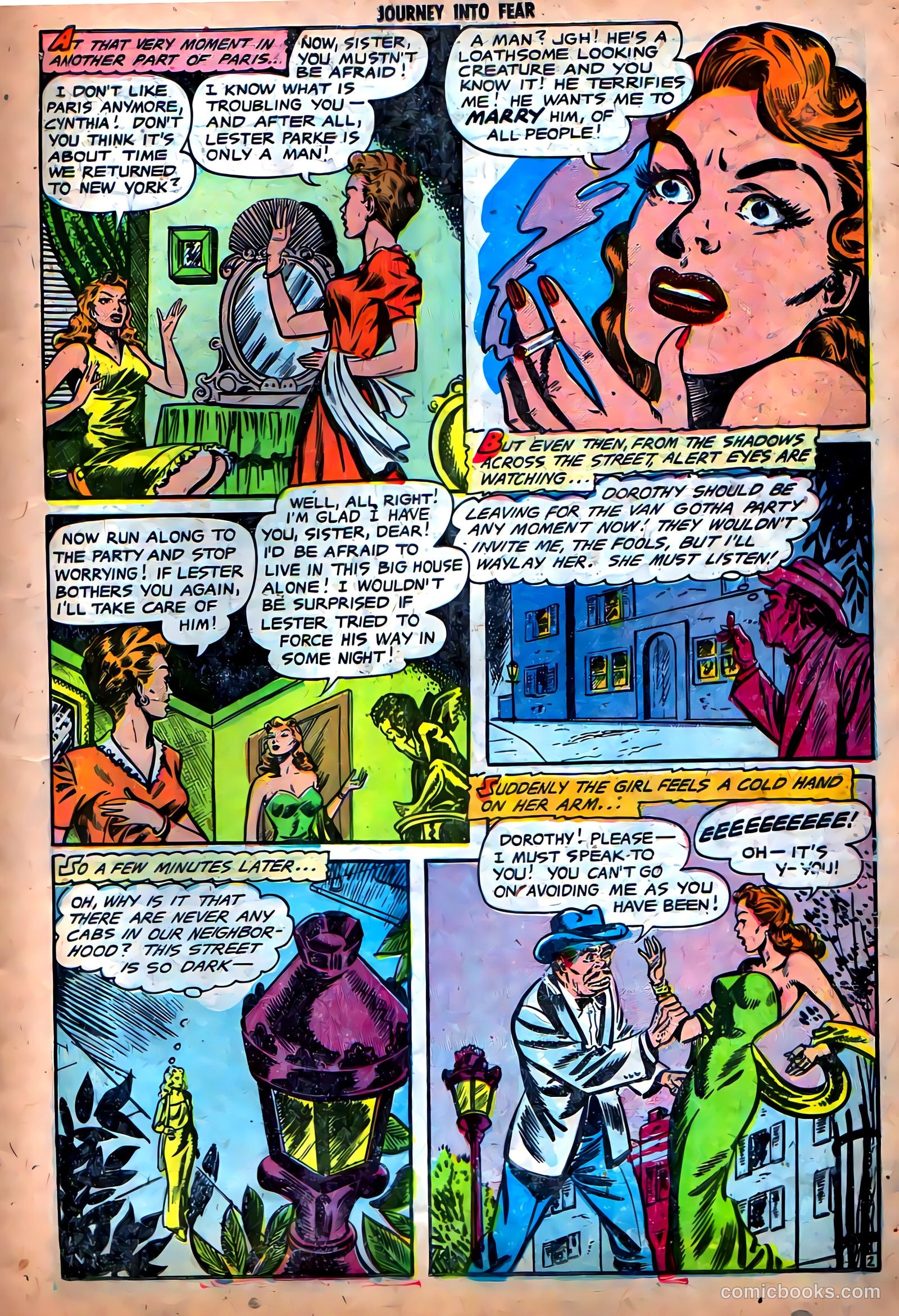 Journey into Fear #14 (1953) — page 11 of 36