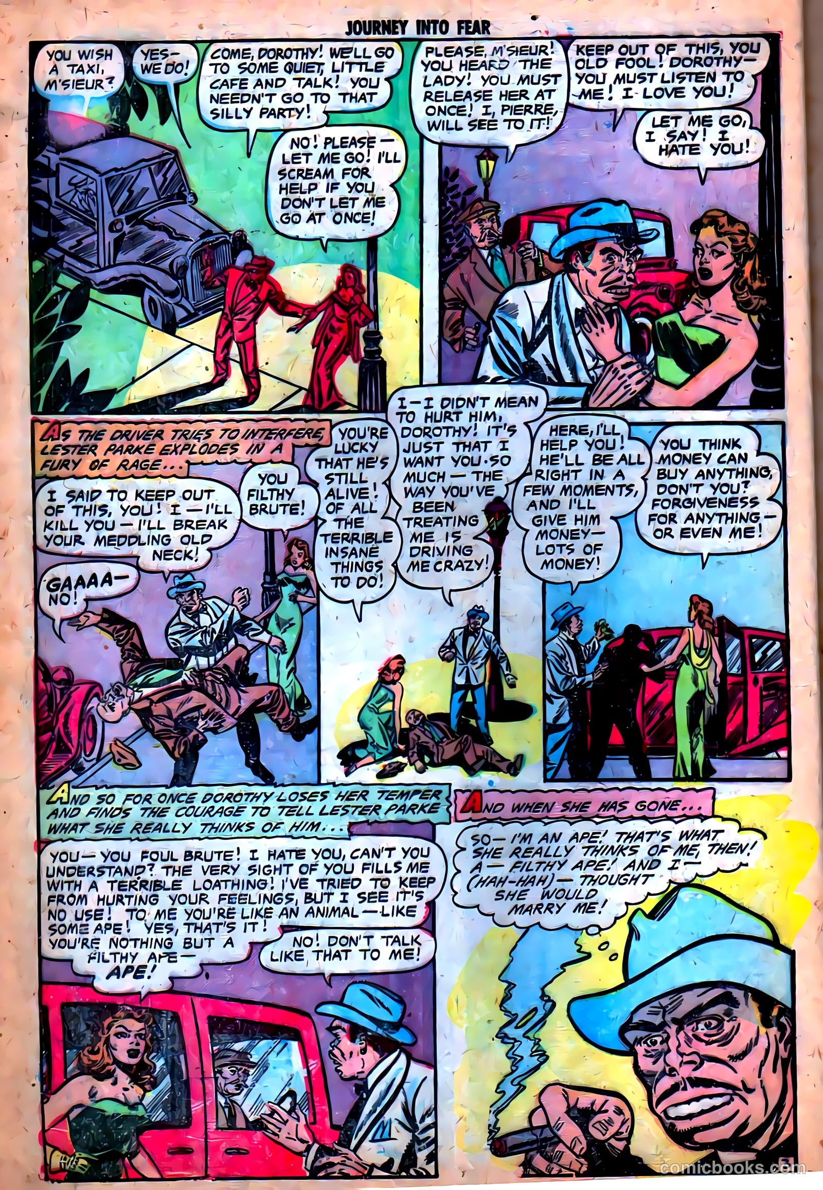 Journey into Fear #14 (1953) — page 12 of 36