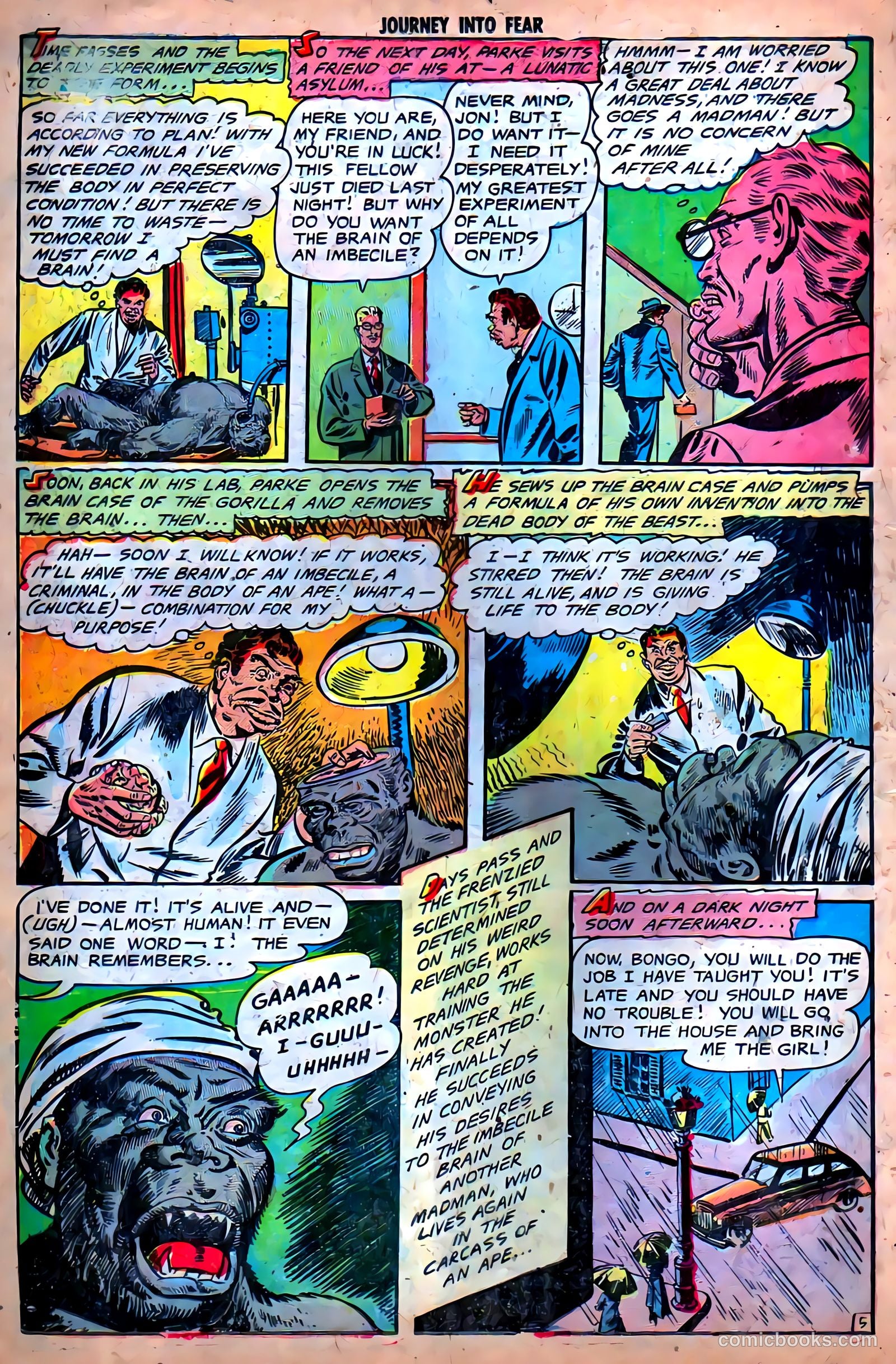 Journey into Fear #14 (1953) — page 14 of 36