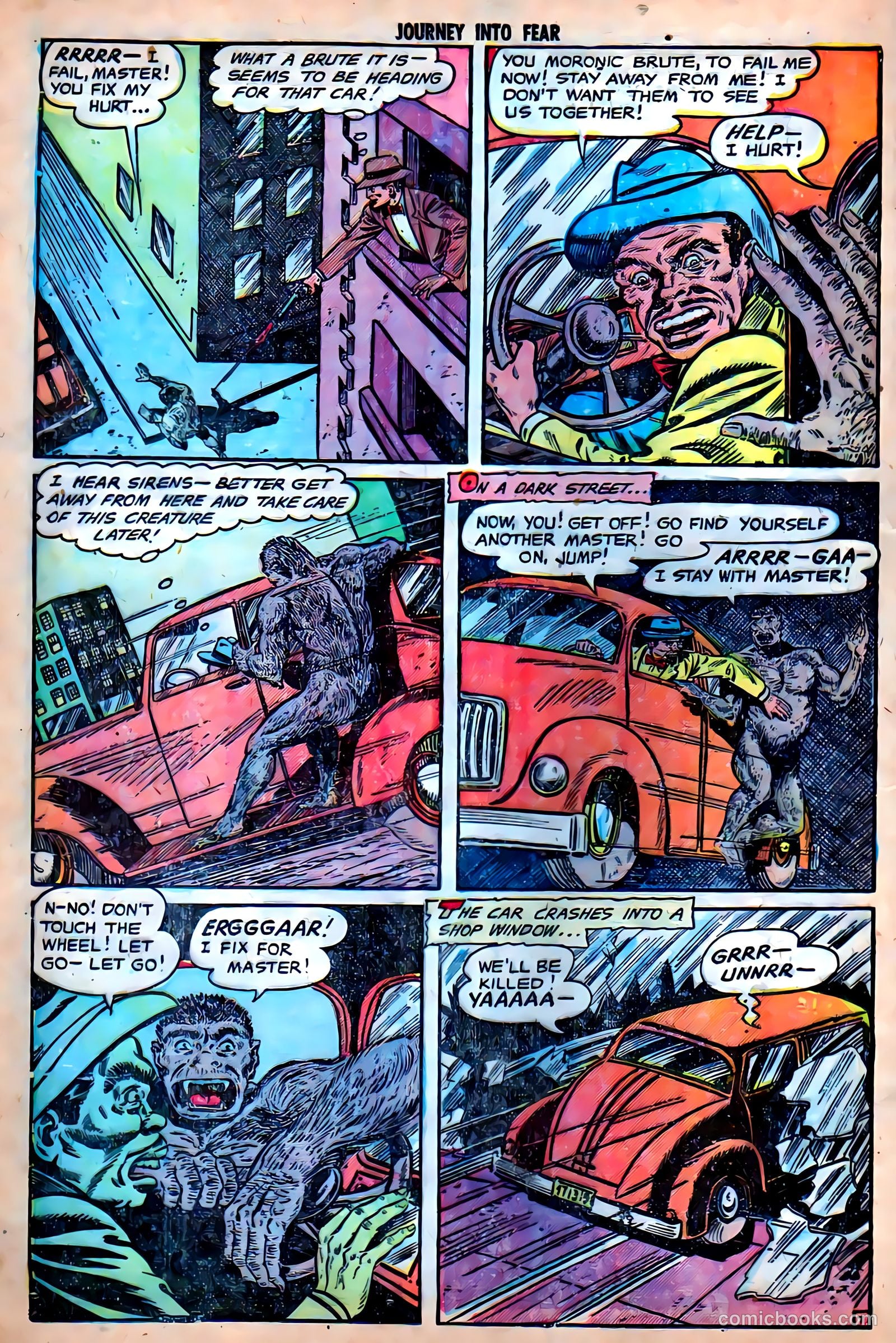 Journey into Fear #14 (1953) — page 16 of 36