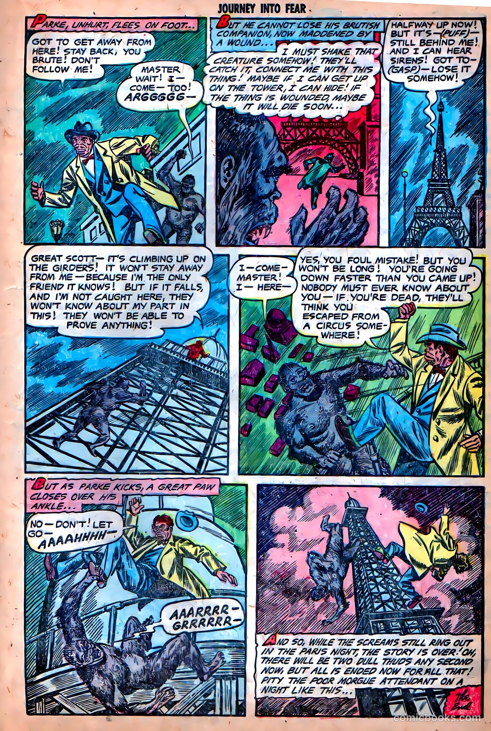 Journey into Fear #14 (1953) — page 17 of 36