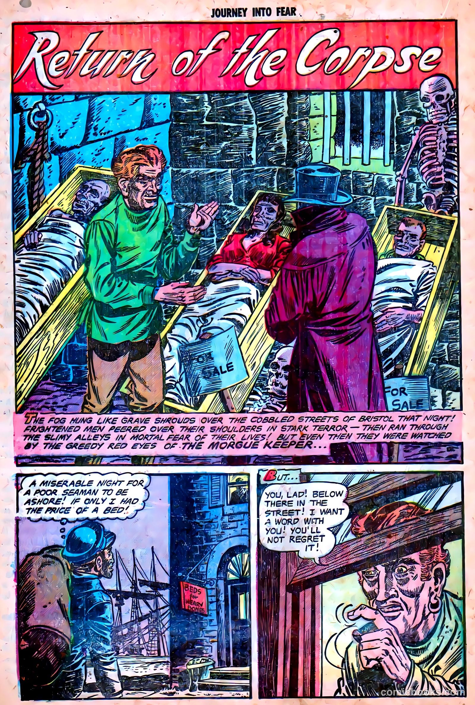 Journey into Fear #14 (1953) — page 20 of 36