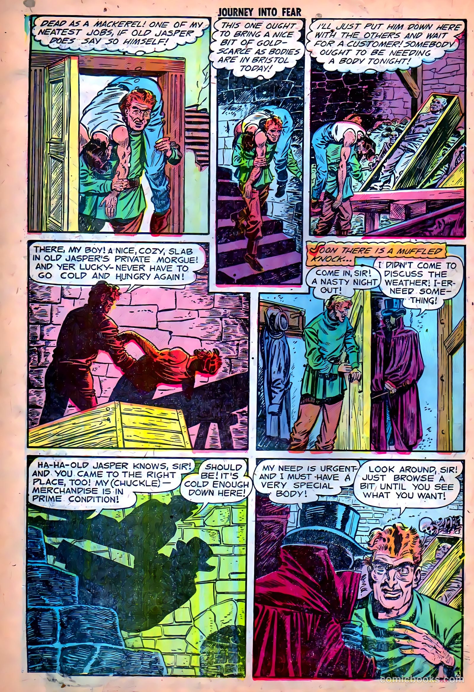 Journey into Fear #14 (1953) — page 22 of 36