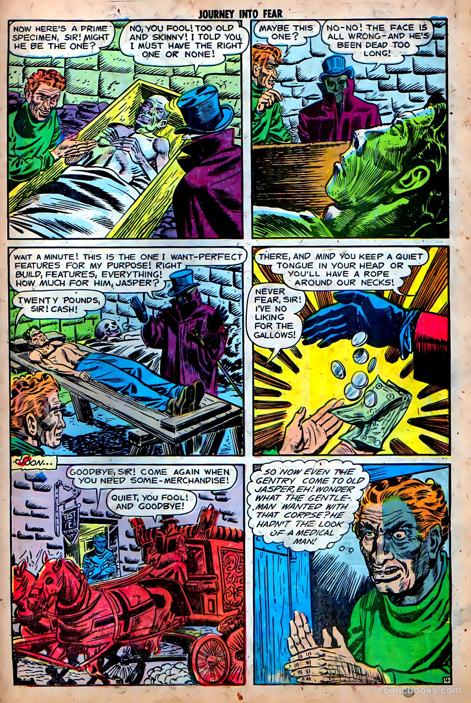 Journey into Fear #14 (1953) — page 23 of 36