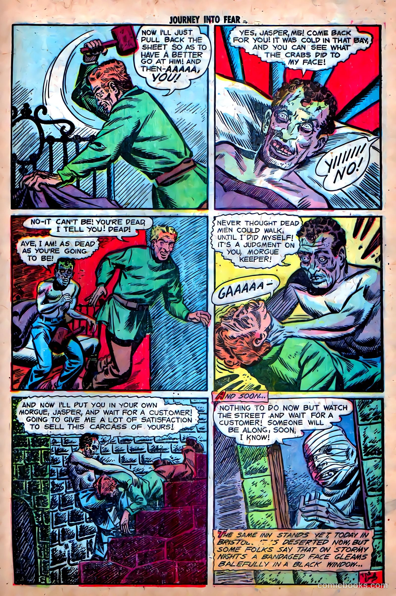 Journey into Fear #14 (1953) — page 25 of 36
