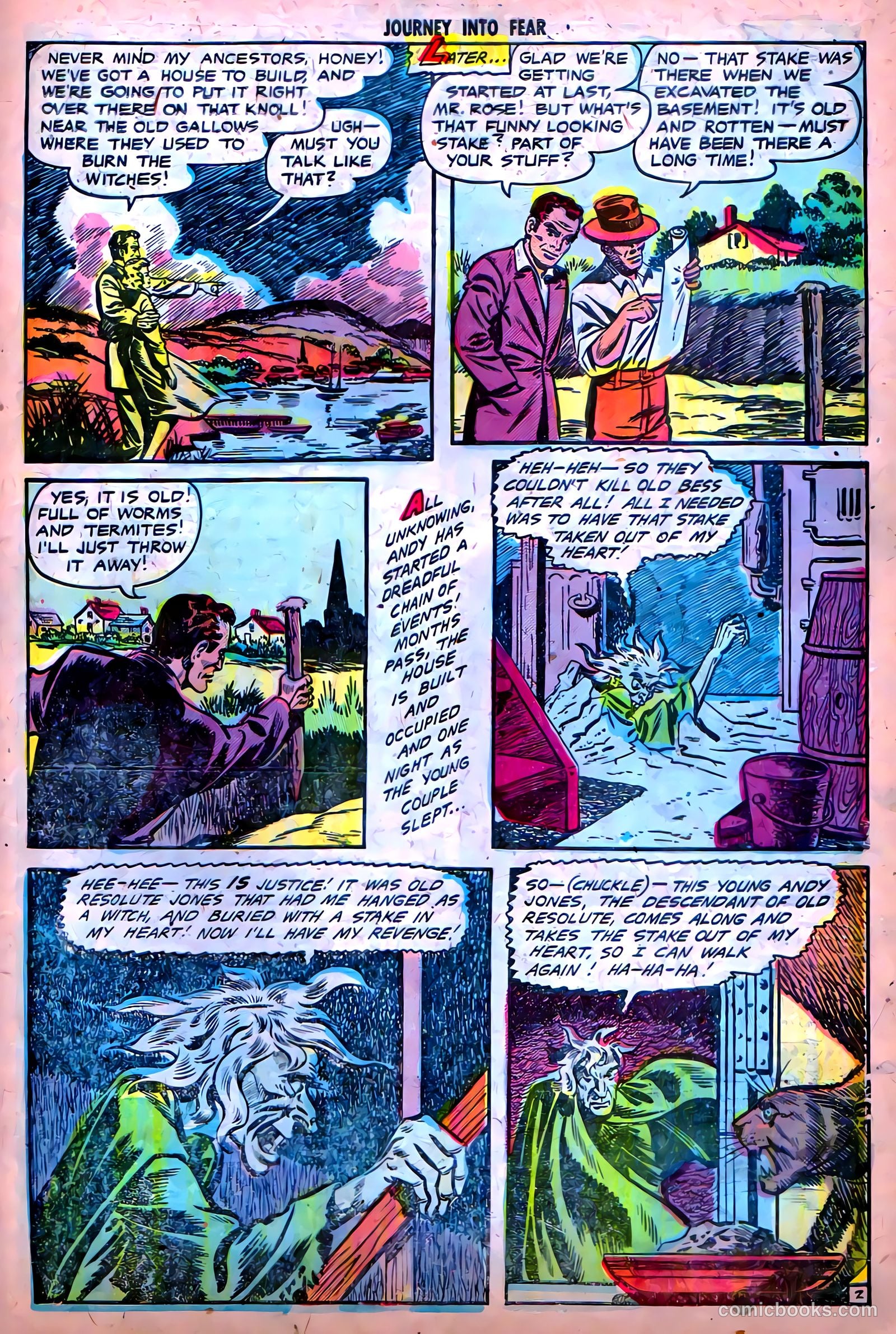 Journey into Fear #14 (1953) — page 27 of 36