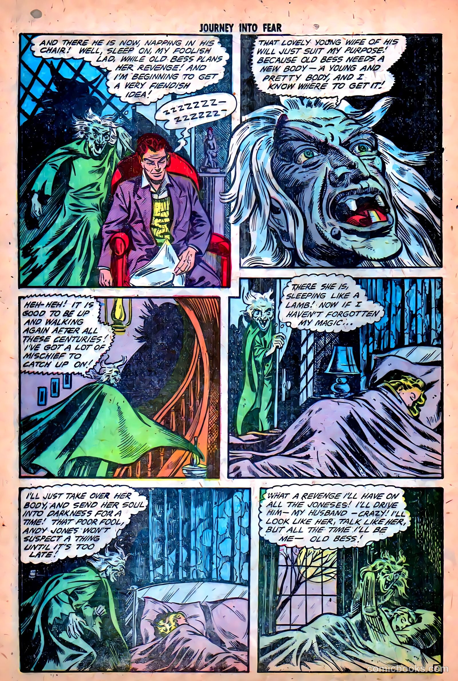 Journey into Fear #14 (1953) — page 28 of 36
