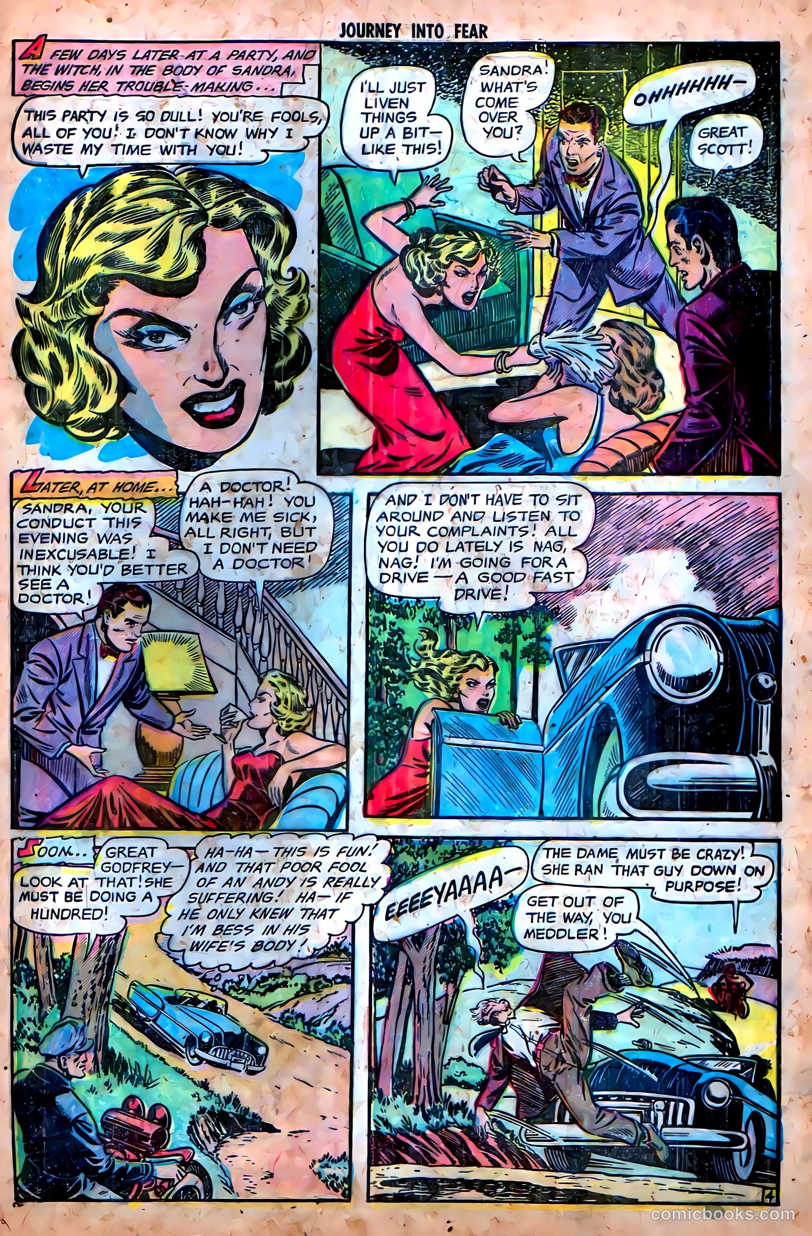 Journey into Fear #14 (1953) — page 29 of 36