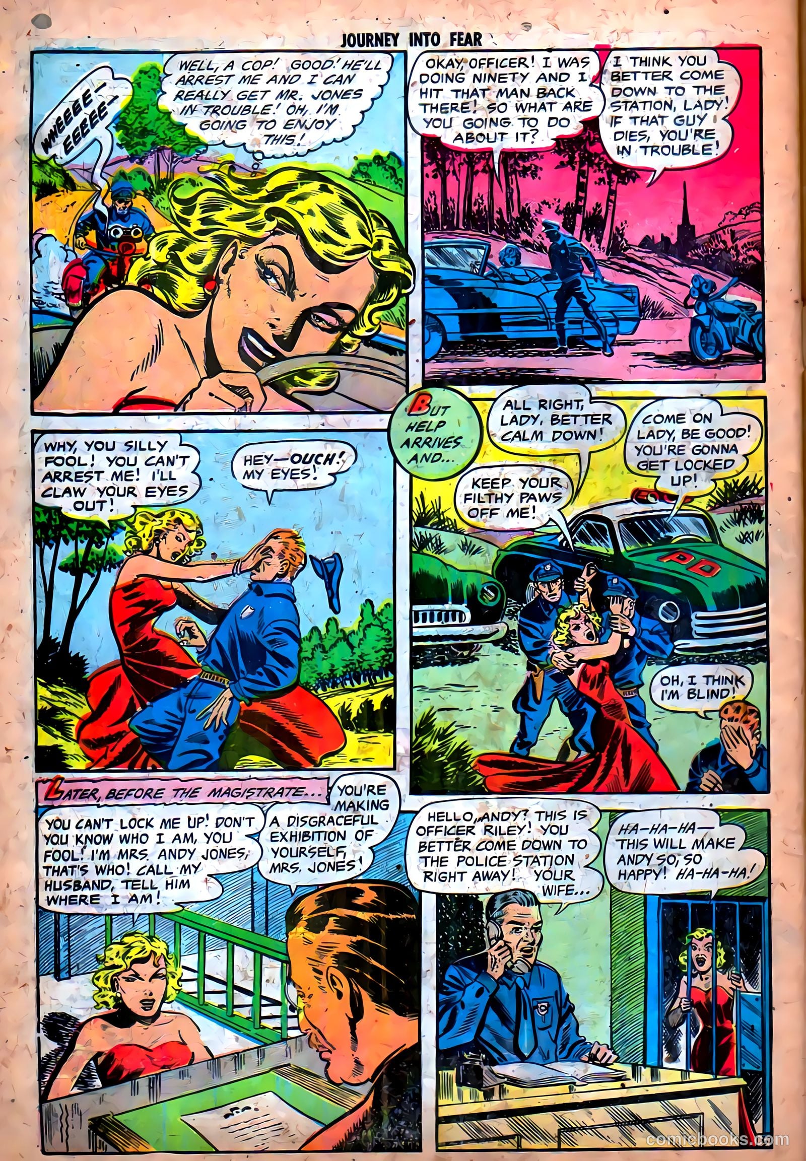 Journey into Fear #14 (1953) — page 30 of 36