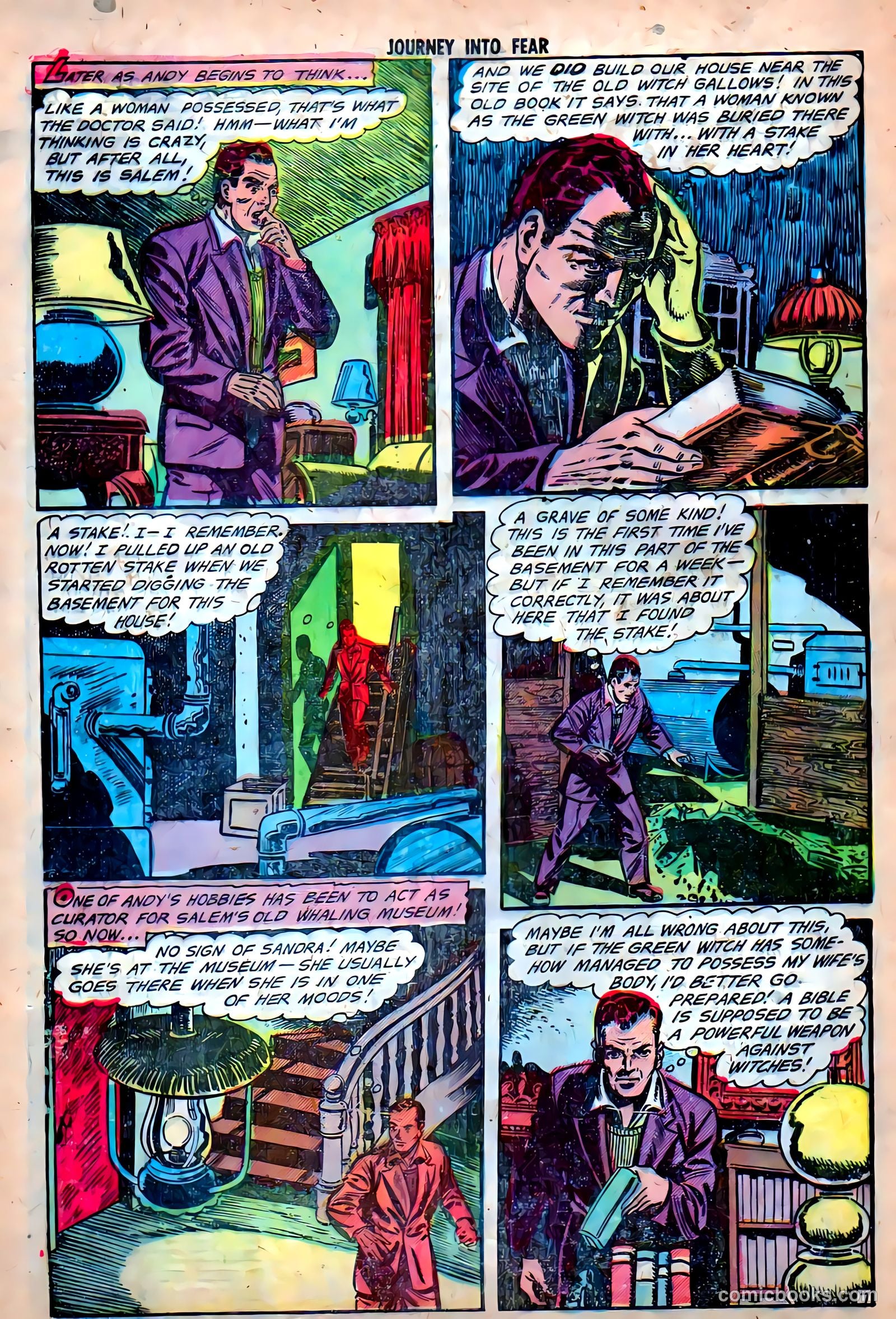 Journey into Fear #14 (1953) — page 32 of 36