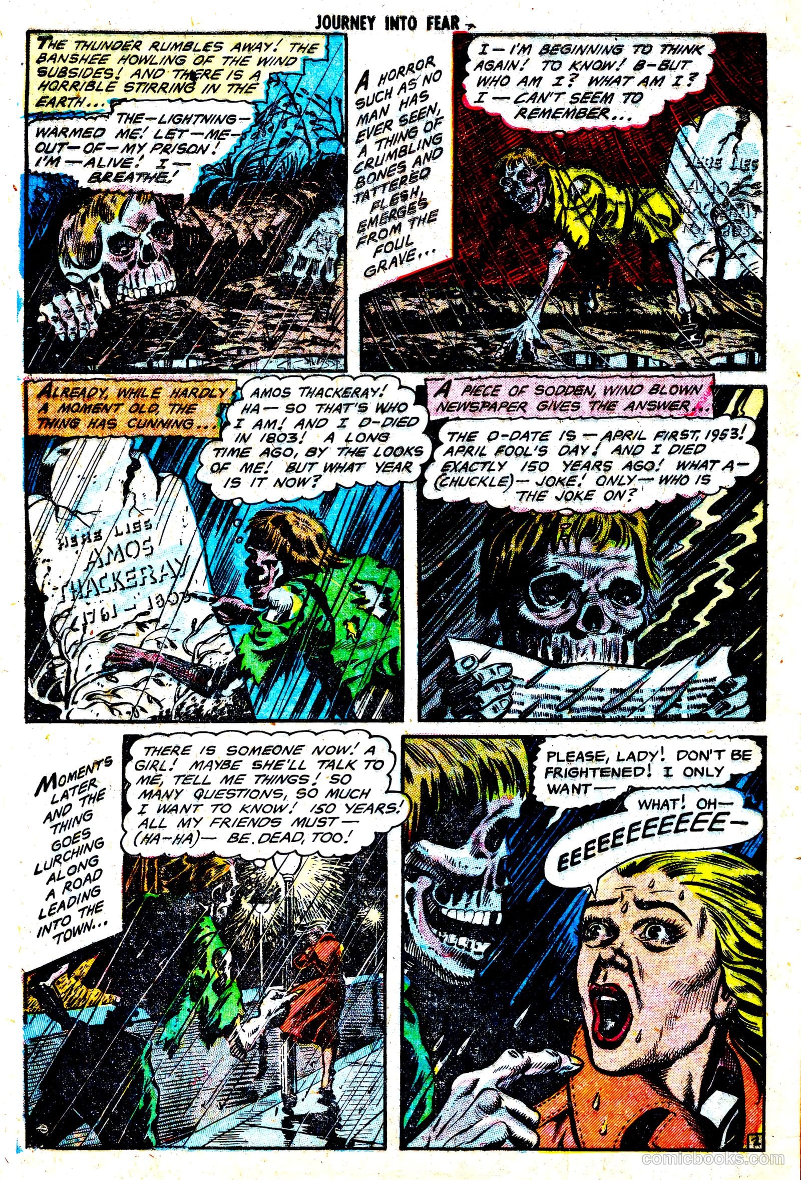 Journey into Fear #15 (1953) — page 3 of 33