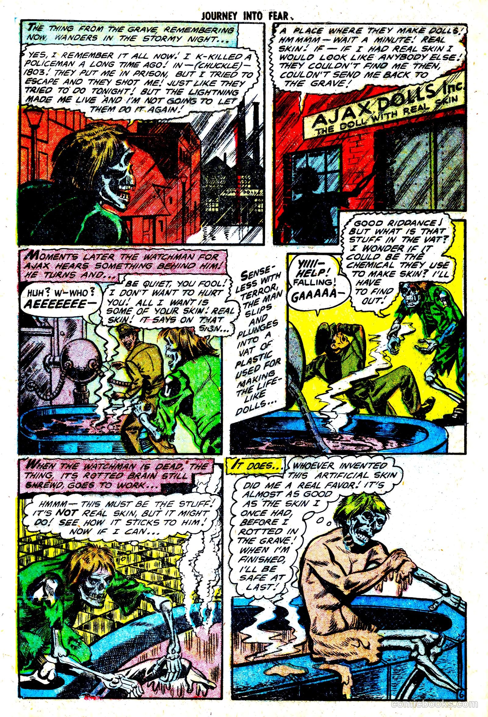 Journey into Fear #15 (1953) — page 7 of 33