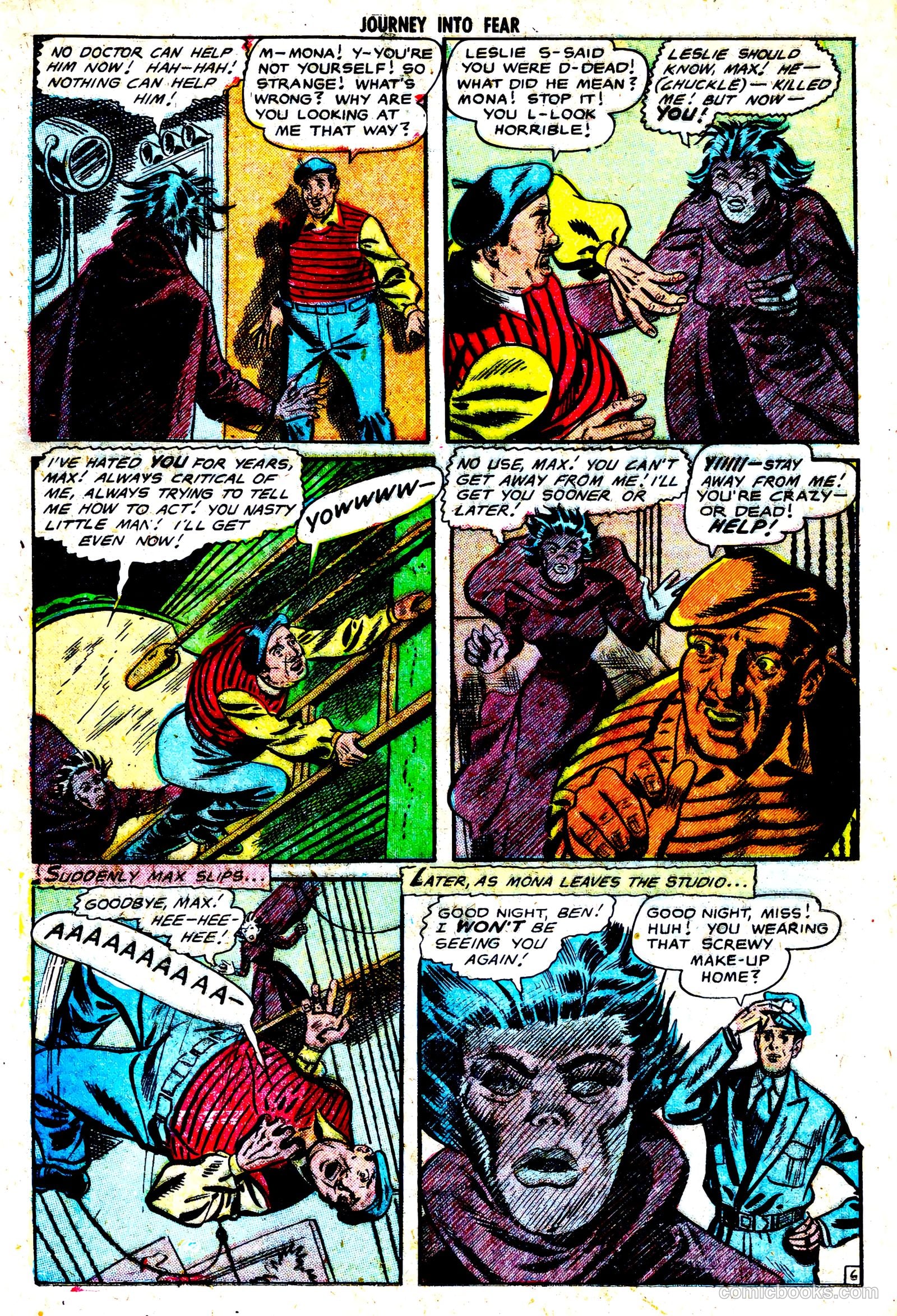 Journey into Fear #15 (1953) — page 15 of 33