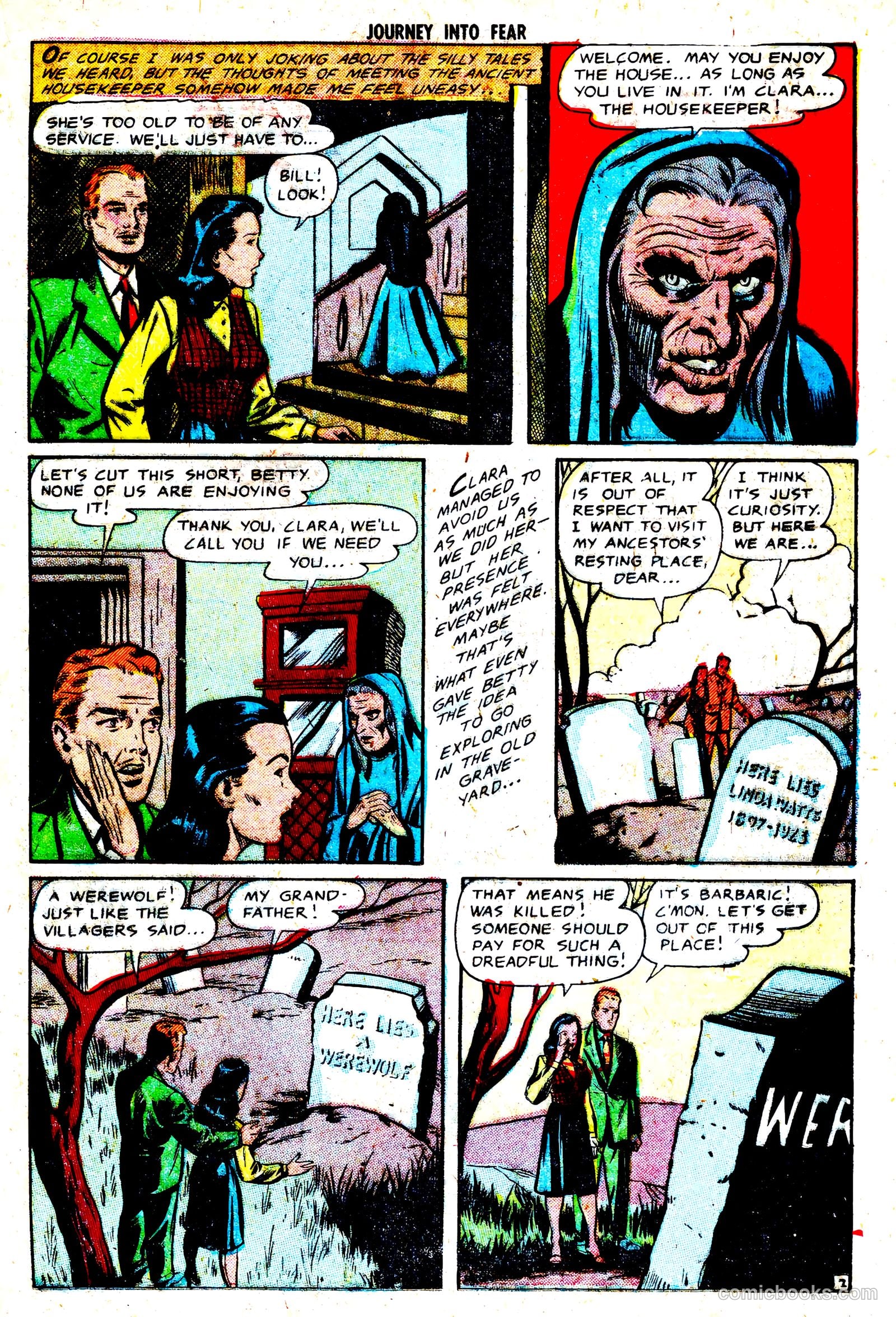 Journey into Fear #15 (1953) — page 20 of 33