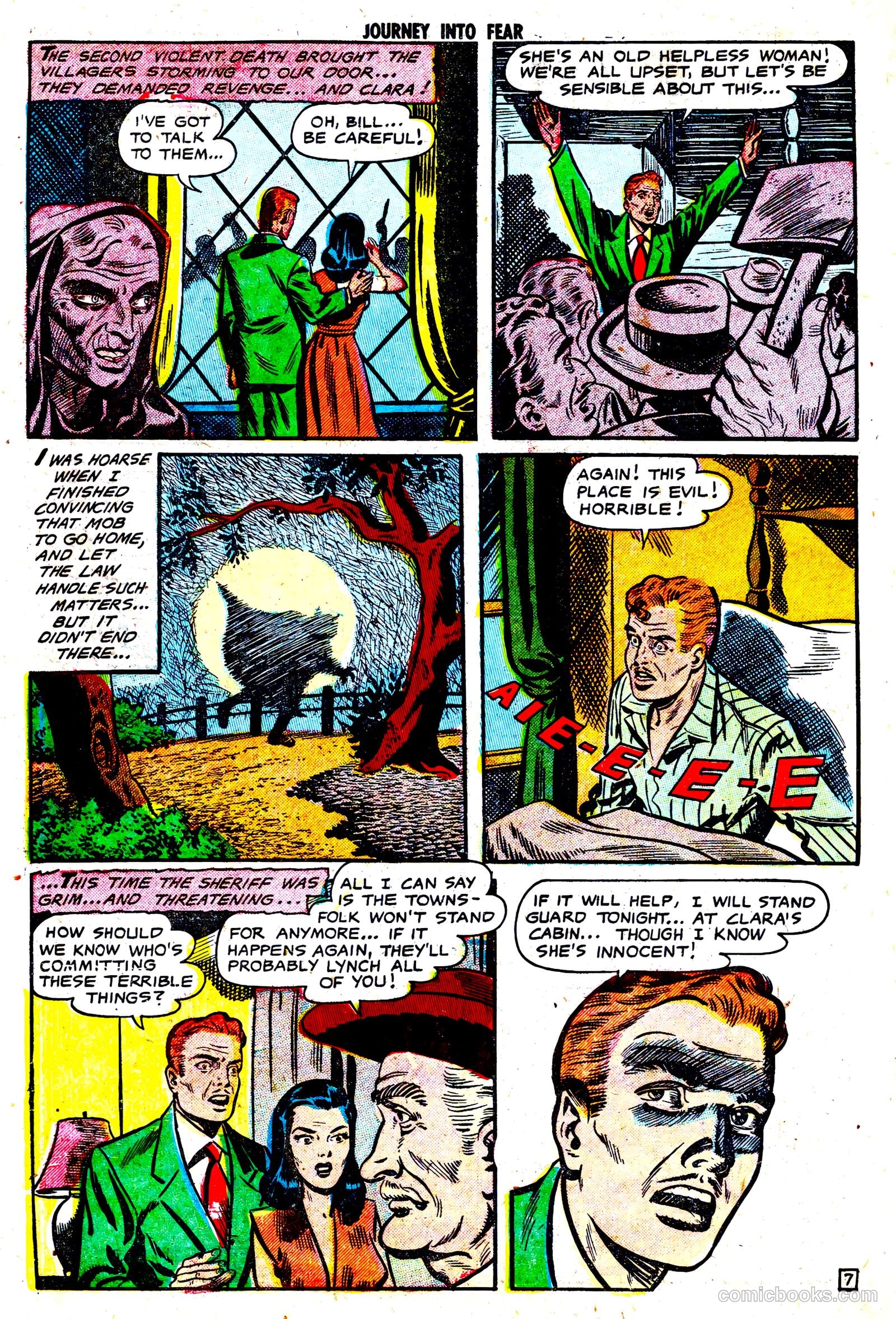 Journey into Fear #15 (1953) — page 25 of 33