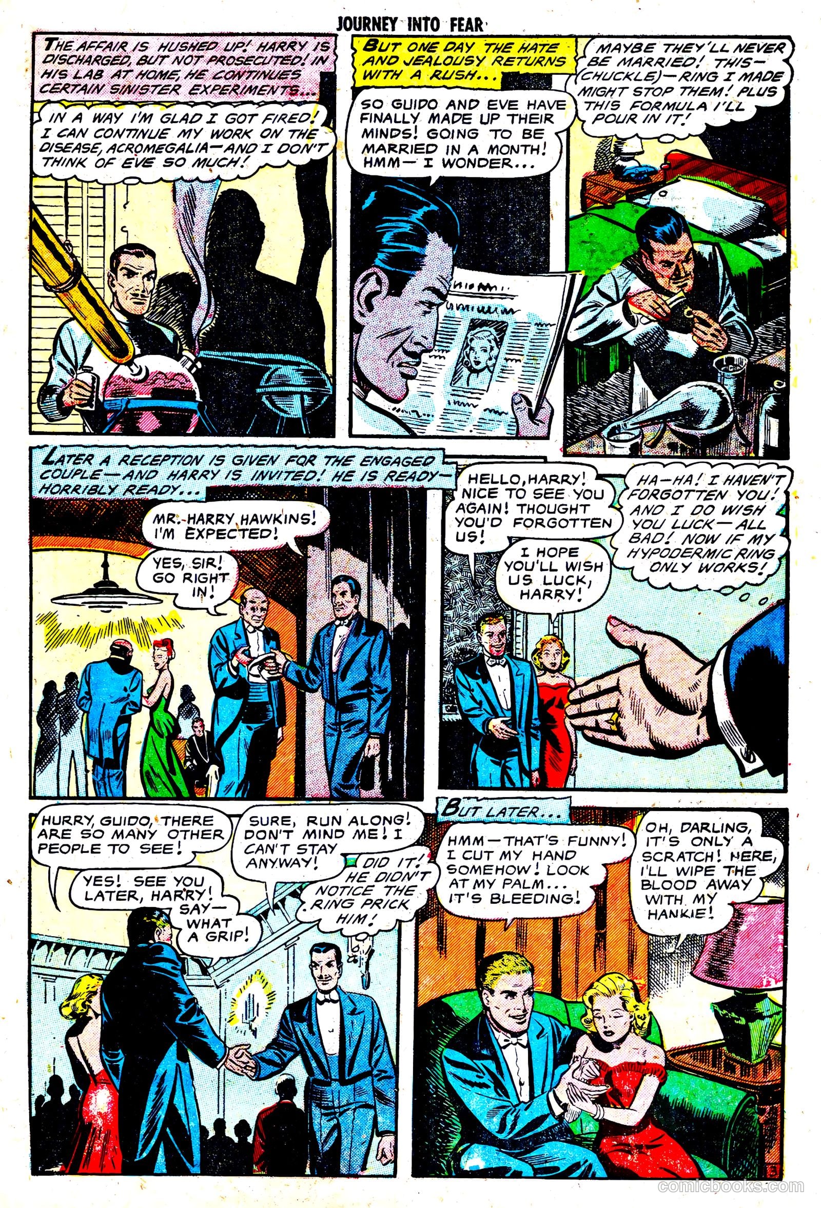 Journey into Fear #15 (1953) — page 30 of 33